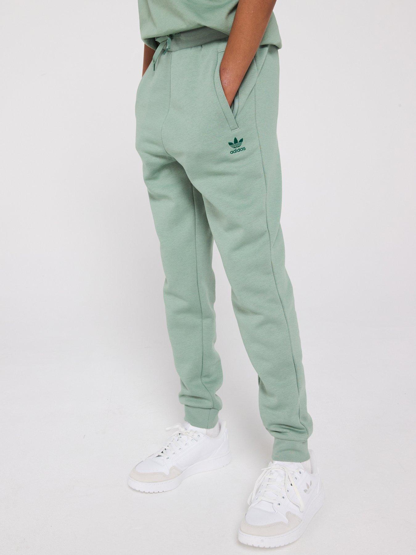 adidas-originals-junior-boys-joggers-green