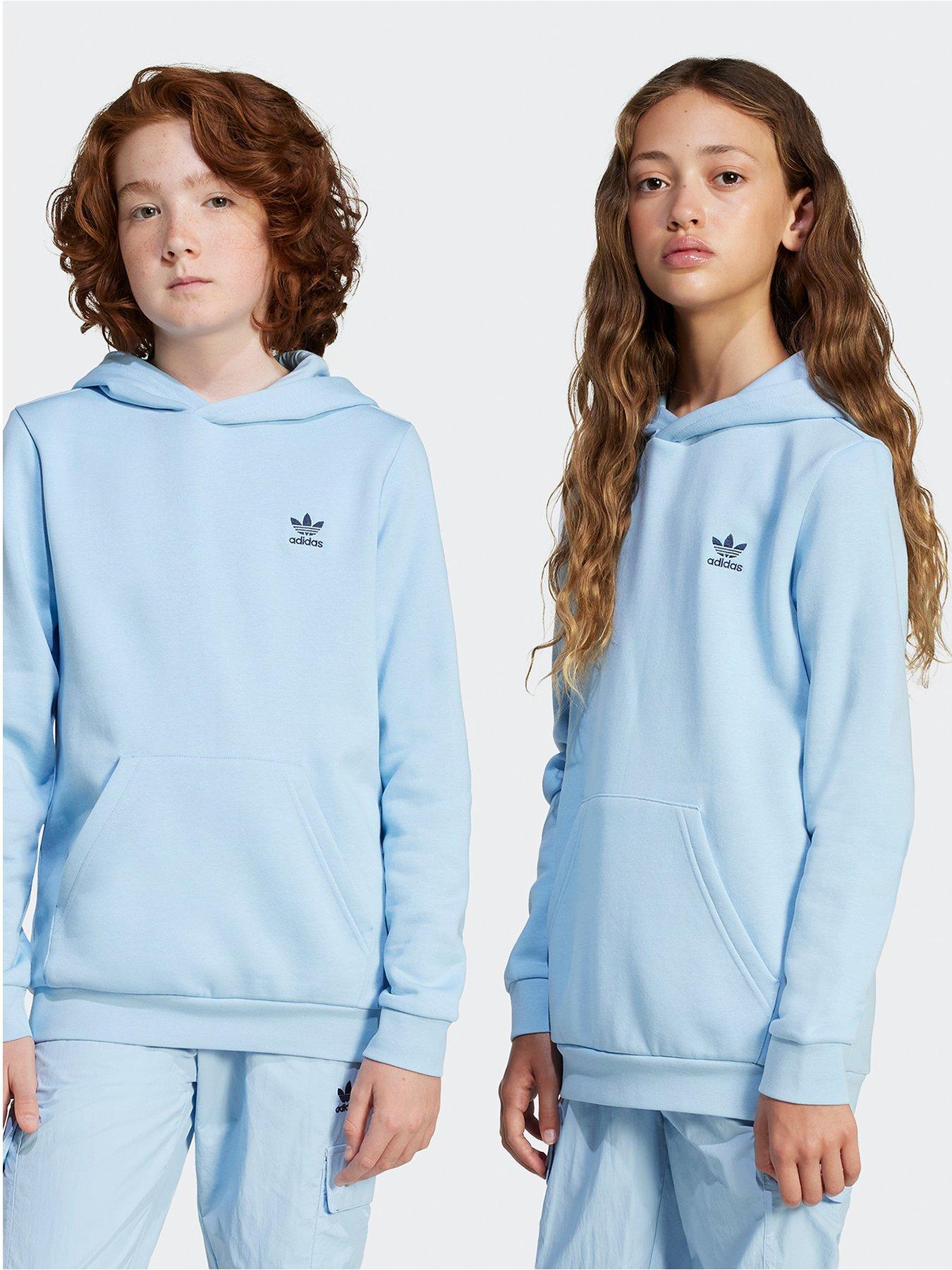 Image 1 of 5 of adidas Originals Junior Boys Hoodie  - Blue