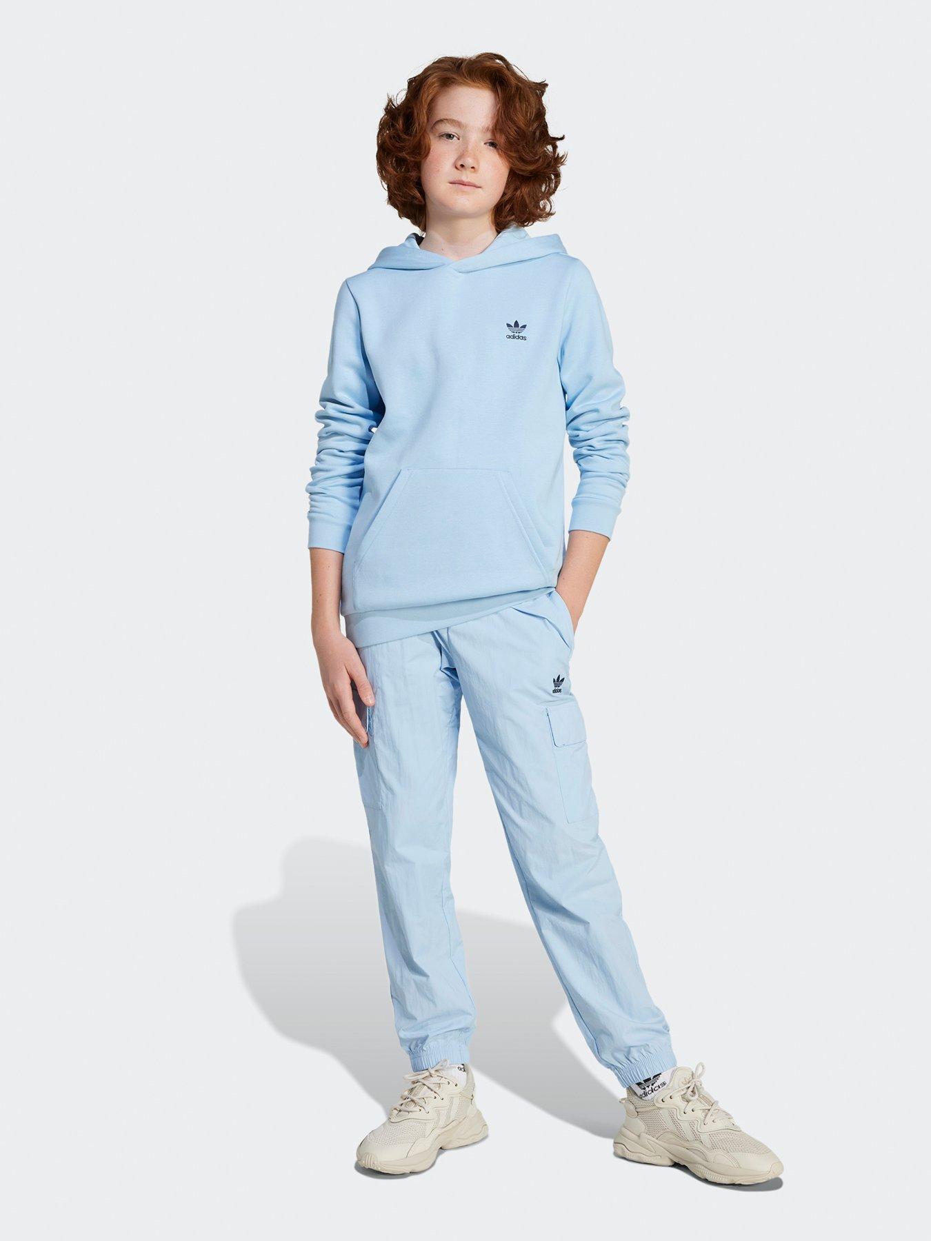 Image 3 of 5 of adidas Originals Junior Boys Hoodie  - Blue