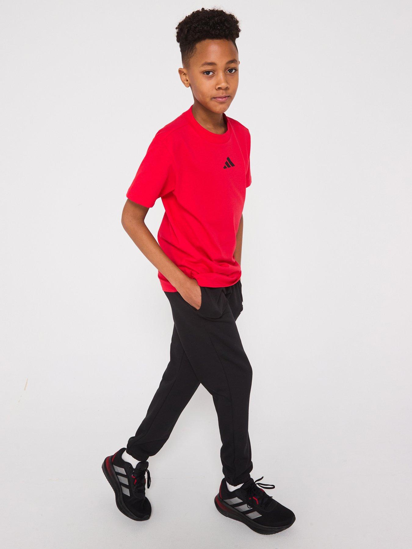 Image 3 of 5 of adidas Sportswear Junior Boys Essentials Joggers - Black
