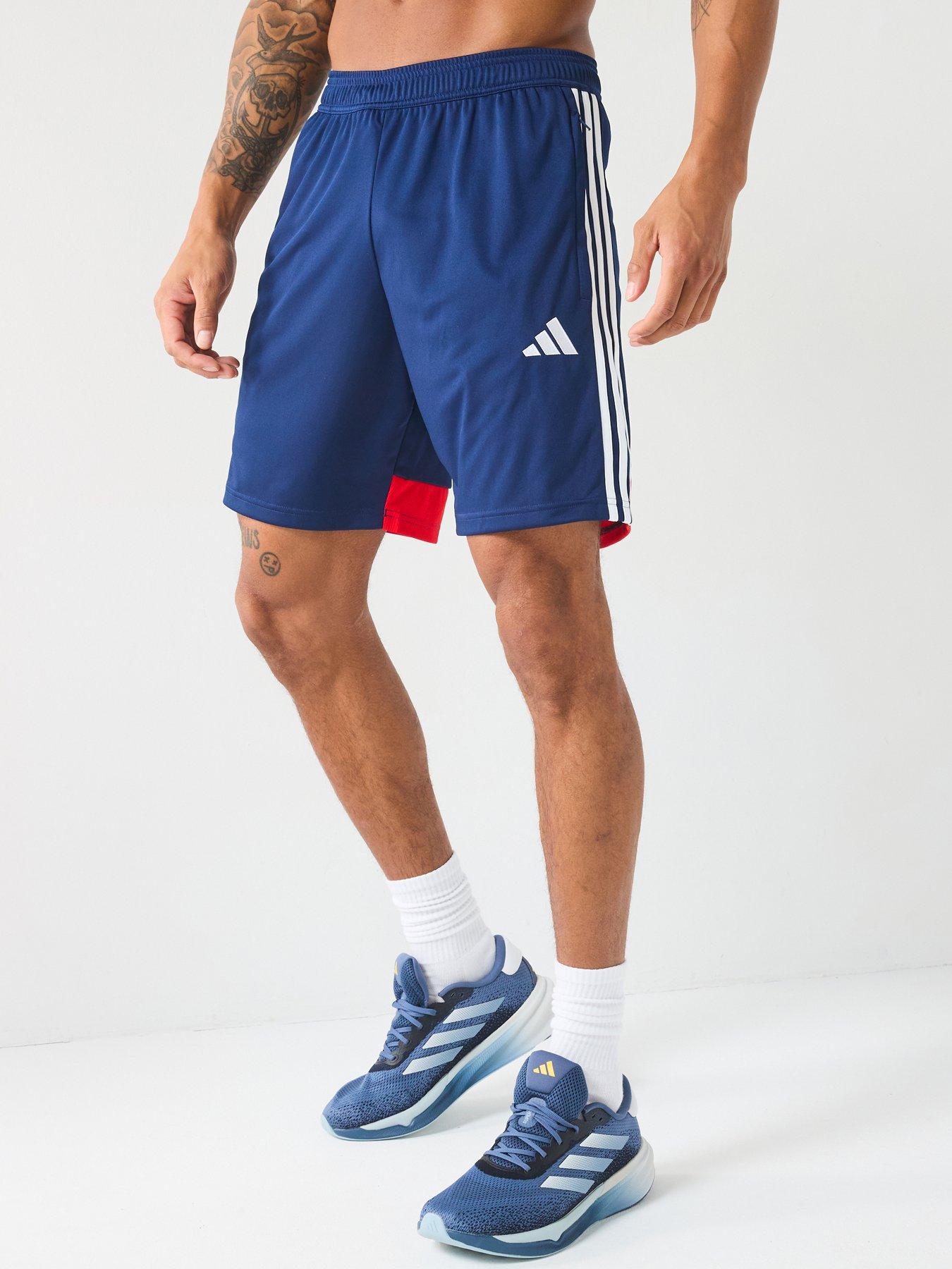 Image 1 of 6 of adidas Mens Tiro Essentials Short - Navy/red