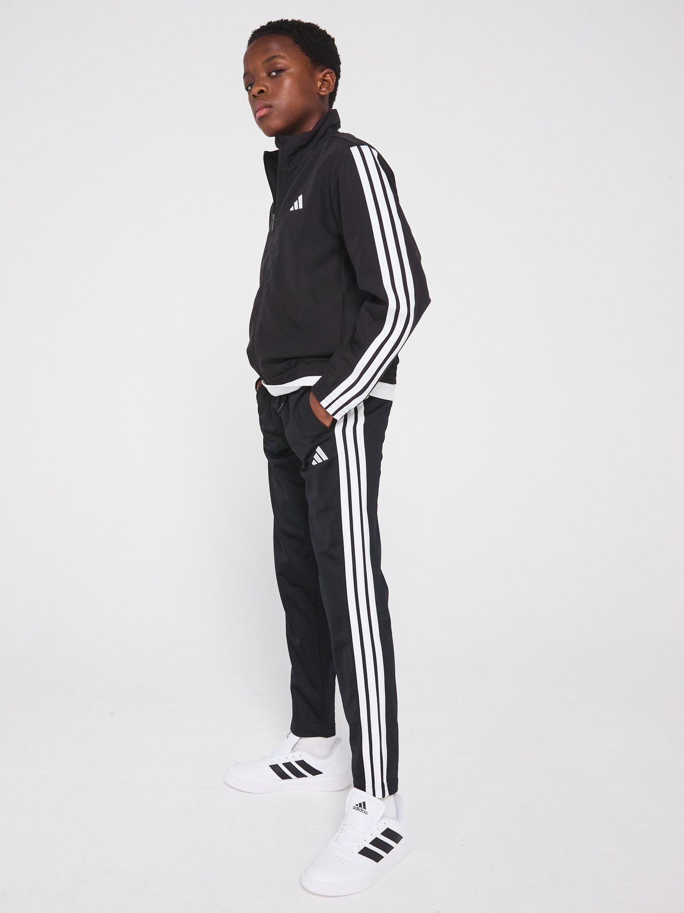 adidas-sportswear-junior-boys-essentials-climacool-tracksuit-black