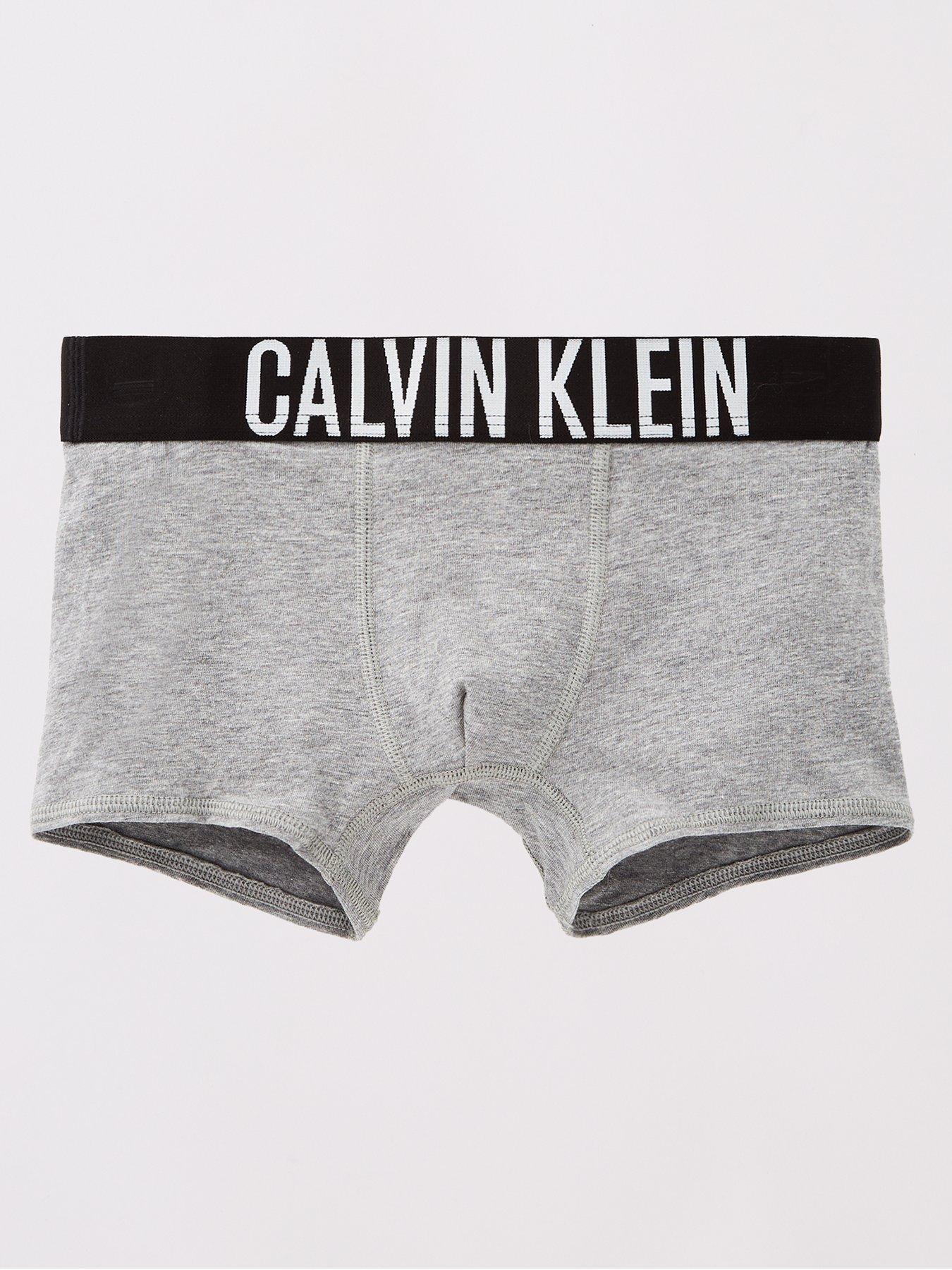 Image 2 of 5 of Calvin Klein Boys 3 Pack Intense Power Trunk - Multi