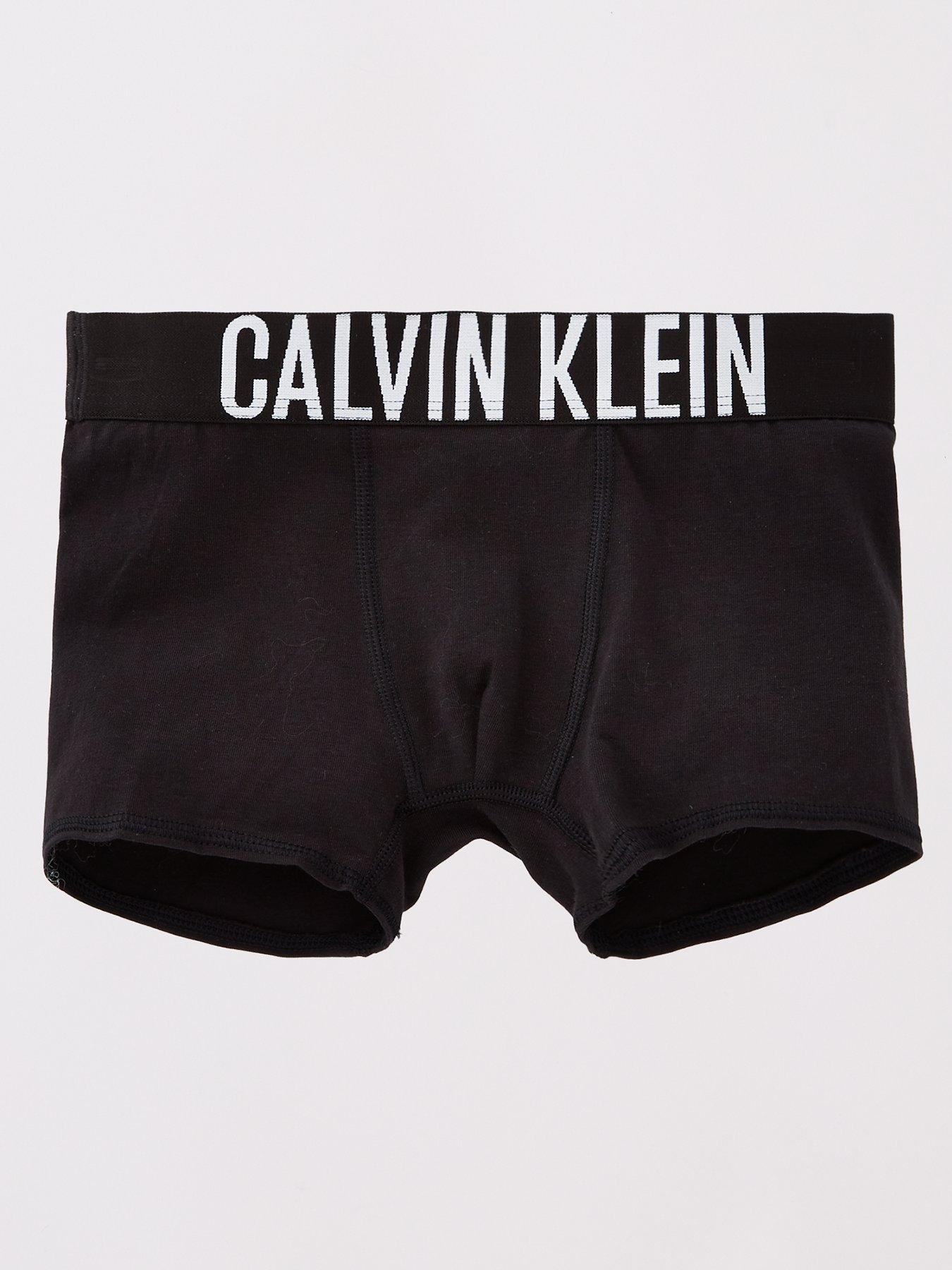 Image 3 of 5 of Calvin Klein Boys 3 Pack Intense Power Trunk - Multi