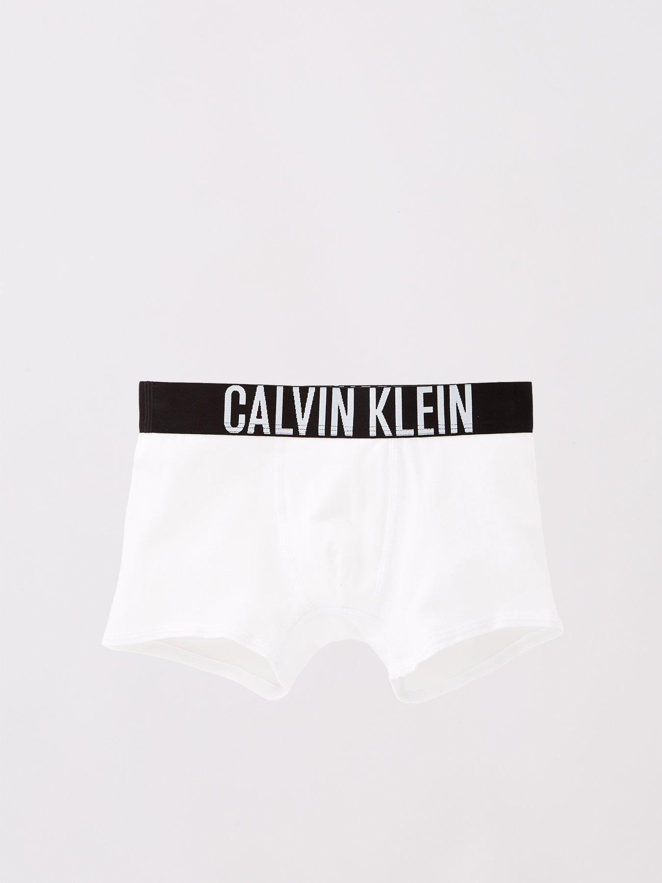 Image 4 of 5 of Calvin Klein Boys 3 Pack Intense Power Trunk - Multi