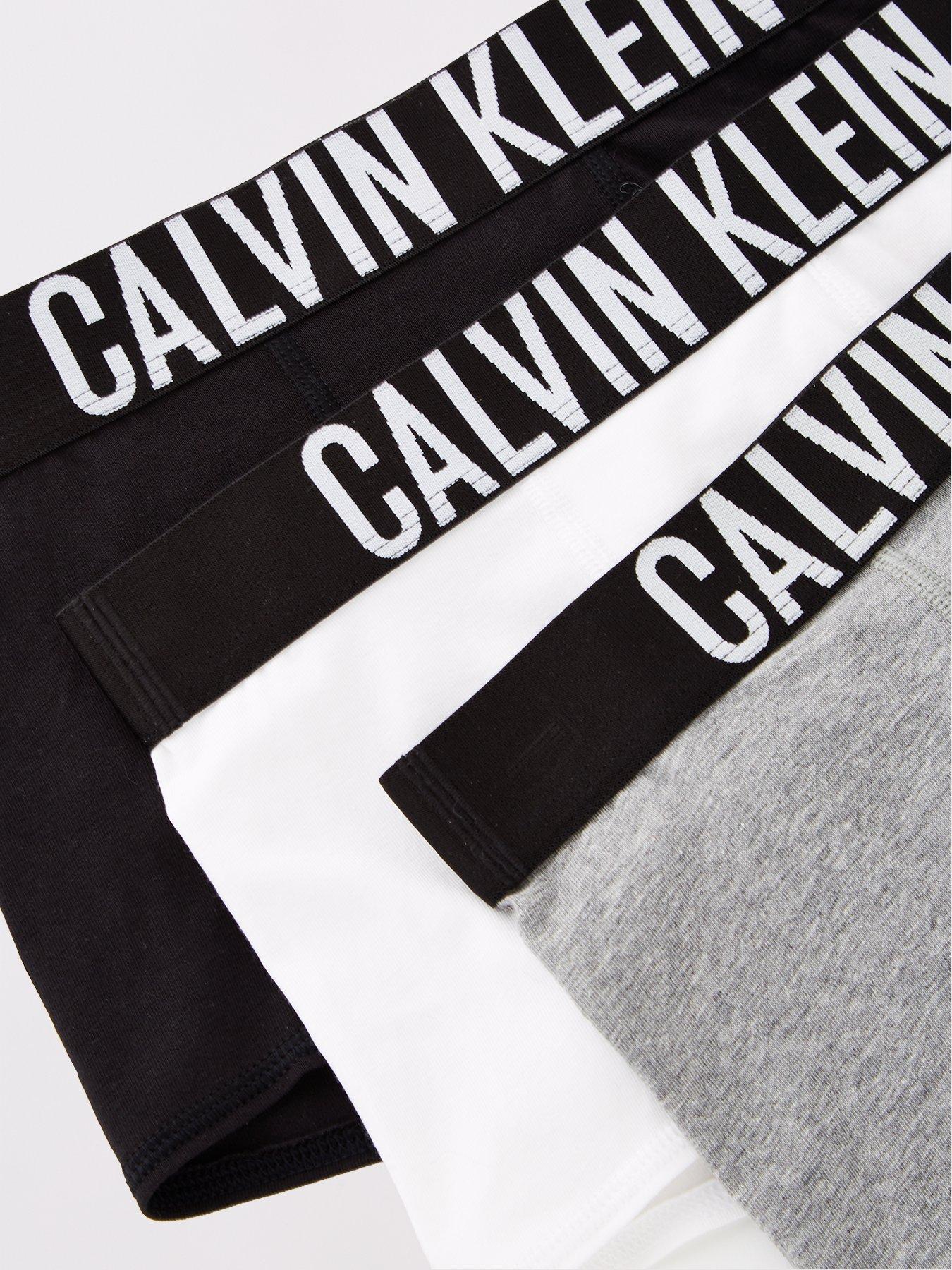 Image 5 of 5 of Calvin Klein Boys 3 Pack Intense Power Trunk - Multi