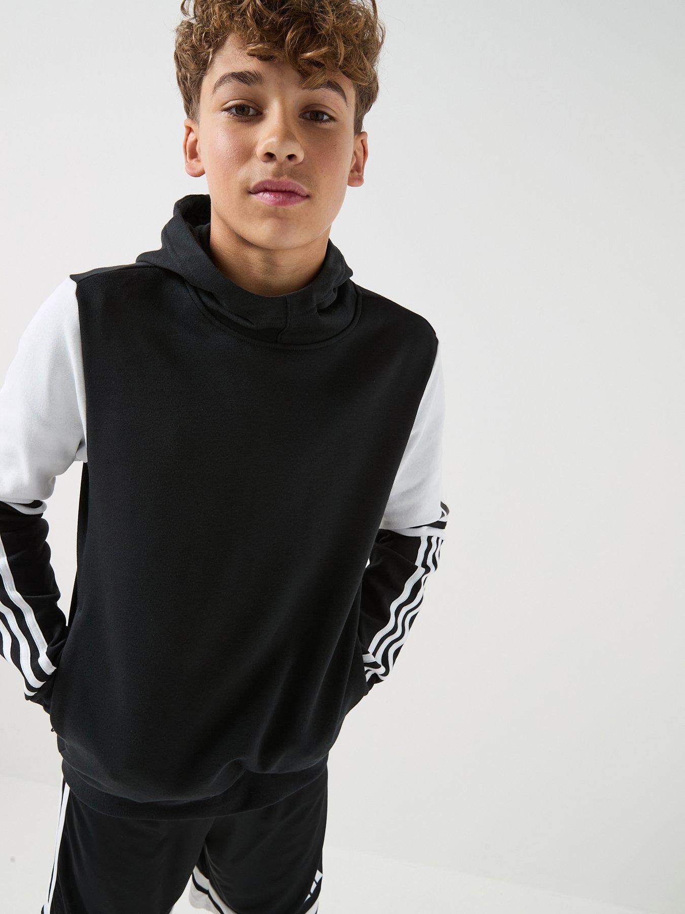 adidas Junior Squadra 25 Hoodie - Black