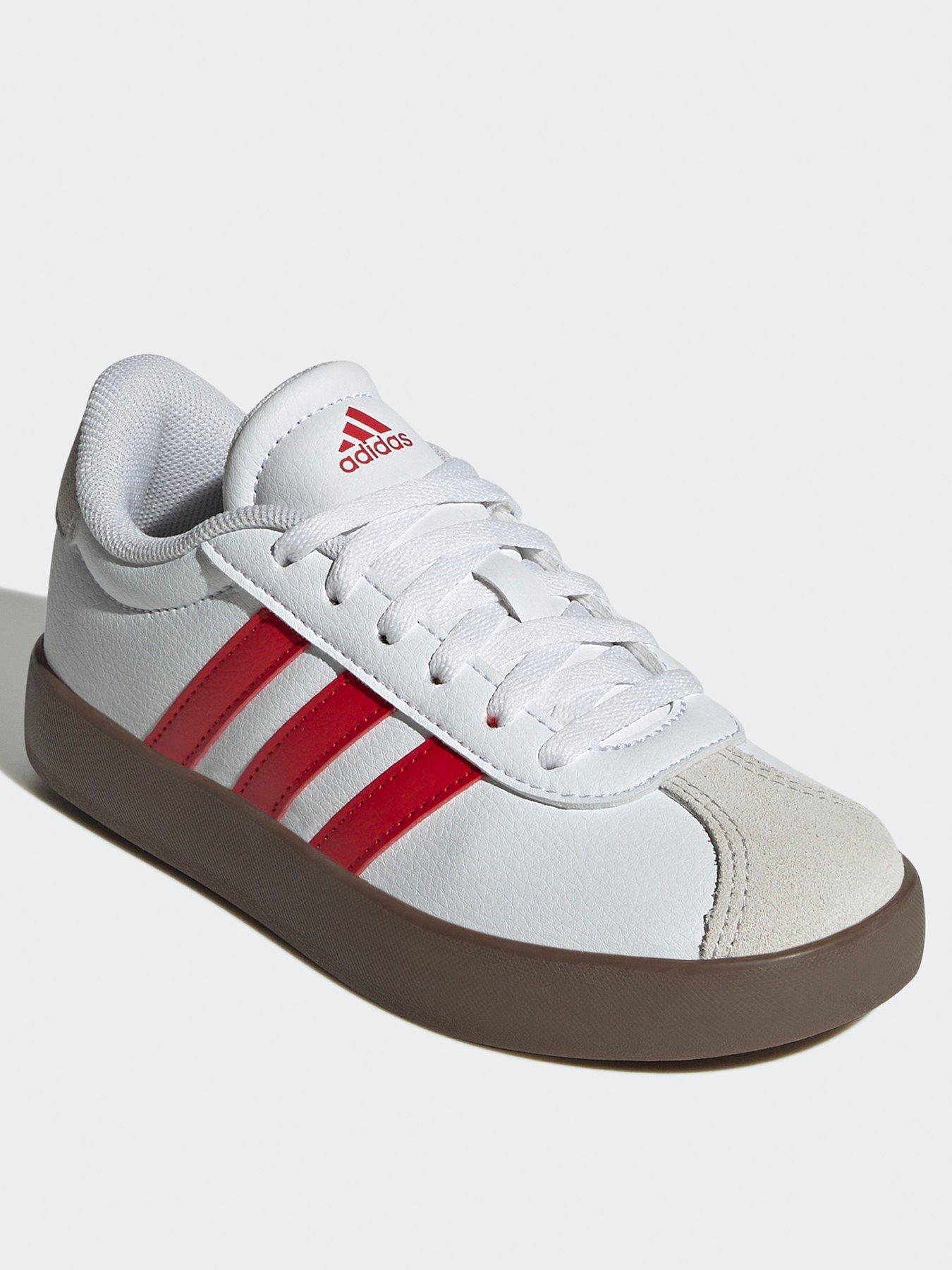 adidas-sportswear-kids-unisex-vl-court-30-shoes-kids-whitestillFront