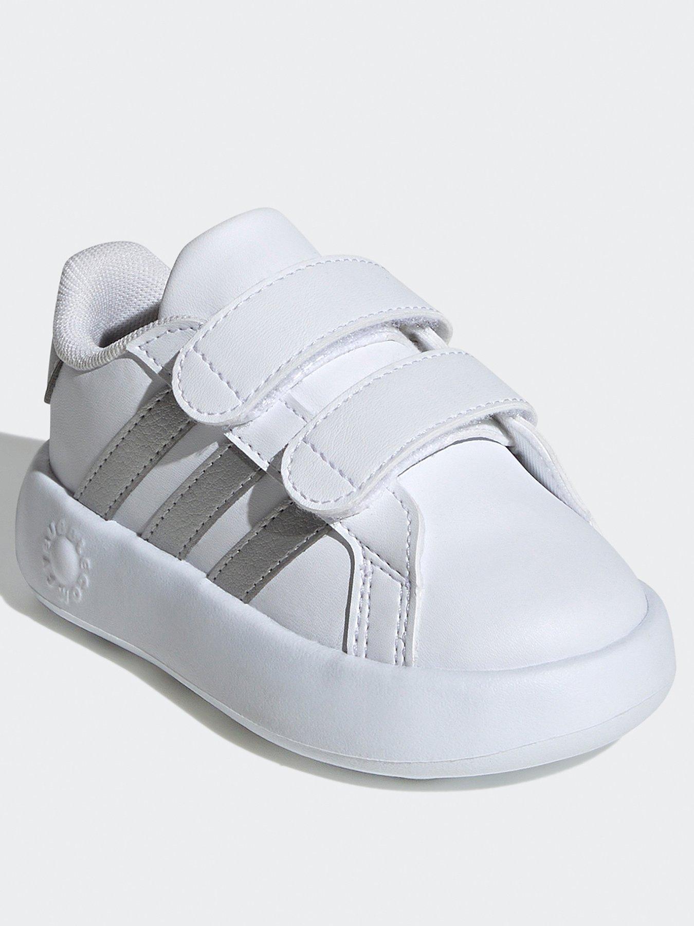 adidas-sportswear-infant-unisex-grand-court-20-shoes-kids-whitestillFront