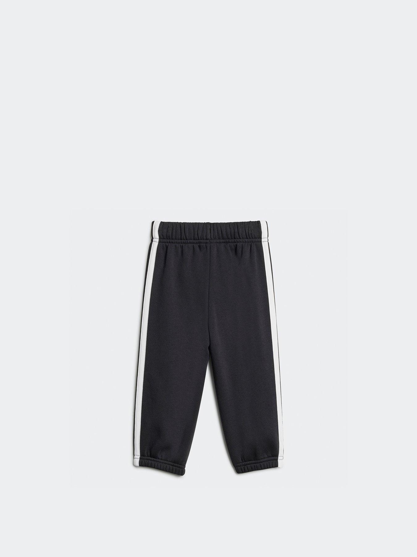 Image 3 of 5 of adidas Sportswear Infant Unisex Essentials Tracksuit  - Black