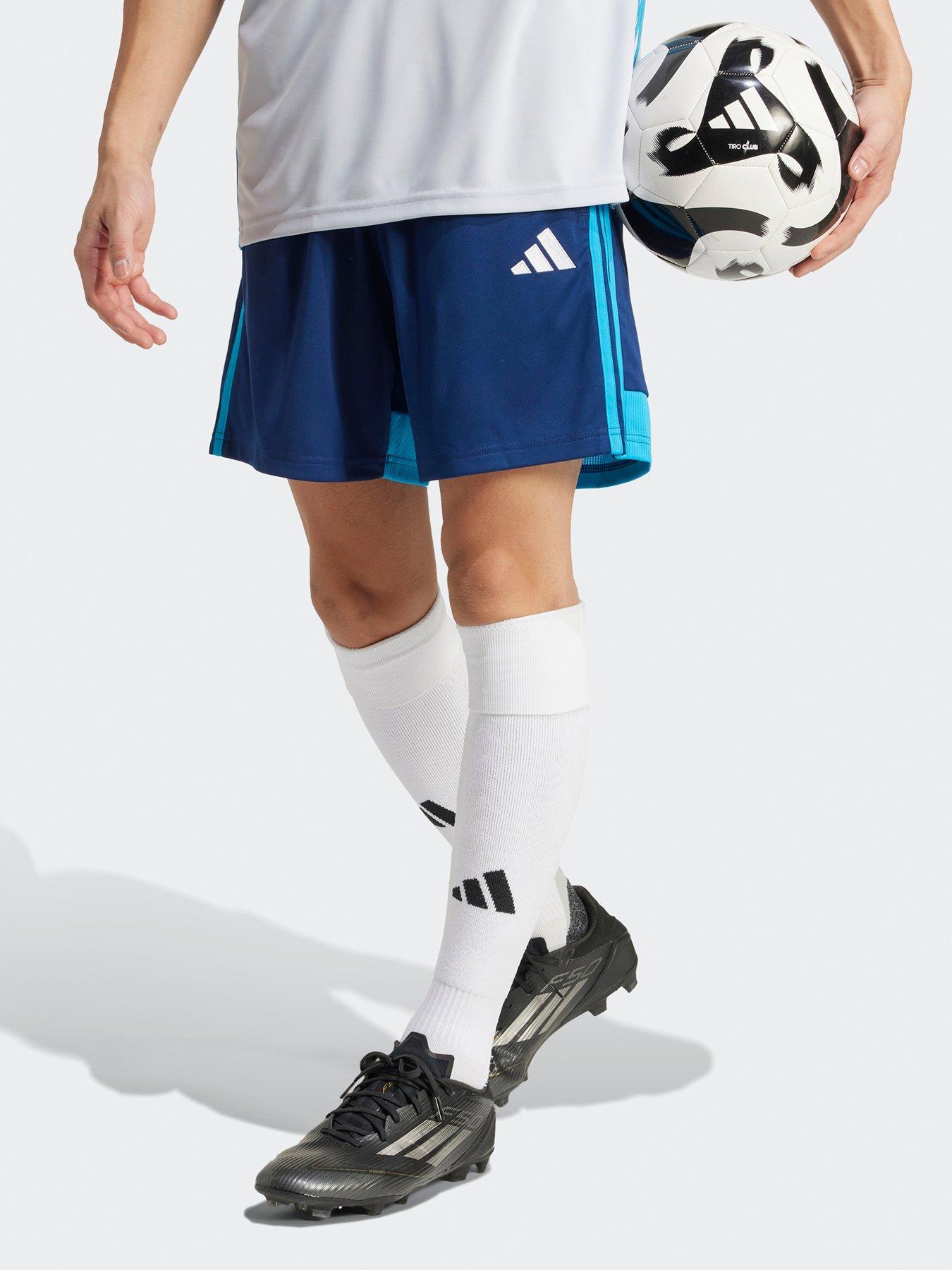 undefined Mens Tiro Essential Short - Blue