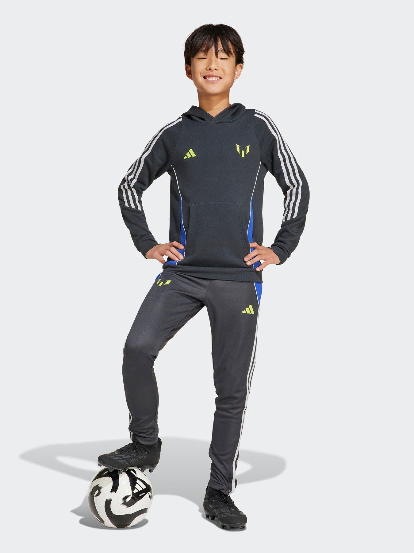 Image 3 of 5 of adidas Junior Messi Hoody -grey