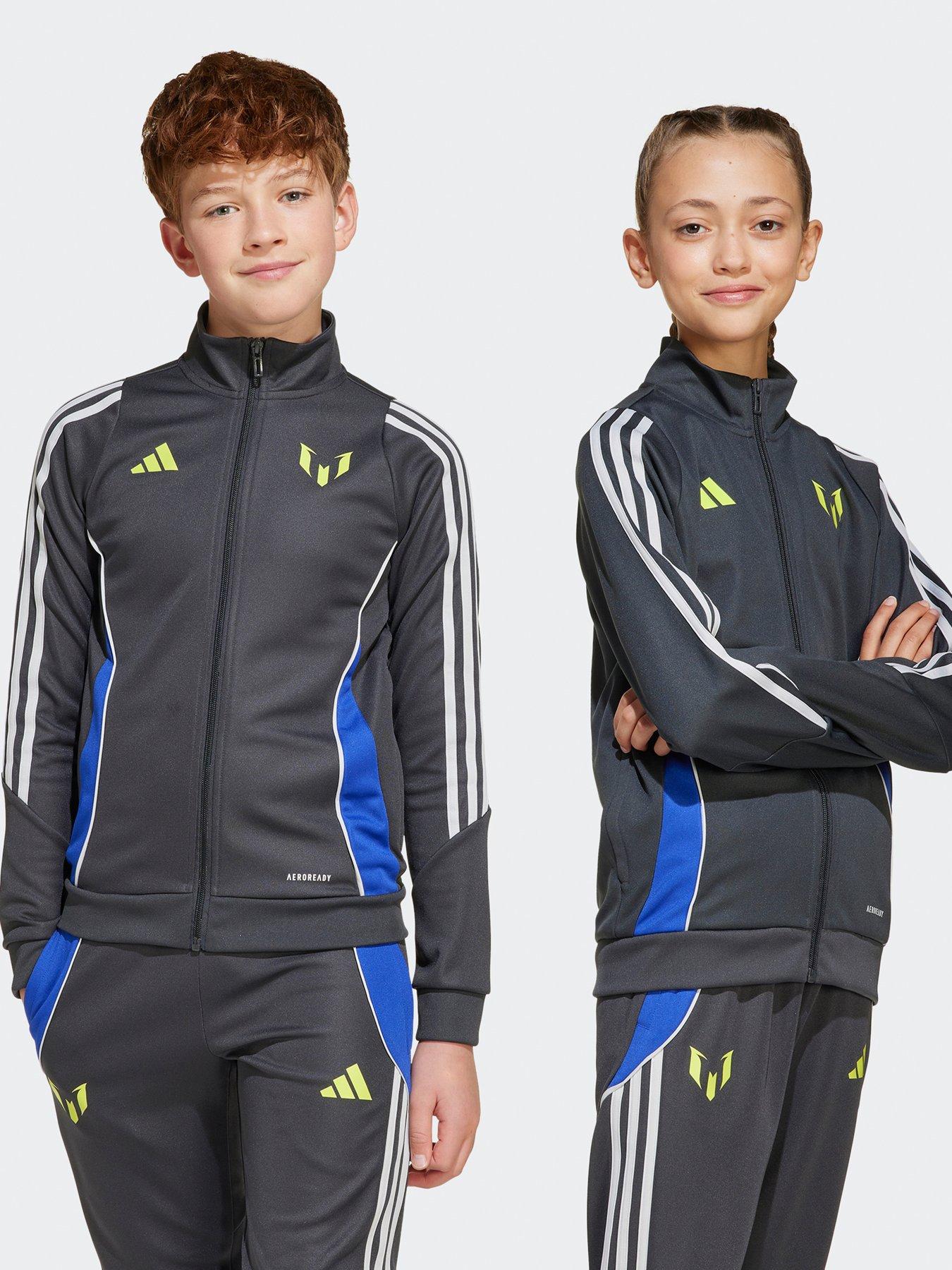 Image of adidas Junior Messi Jacket -grey