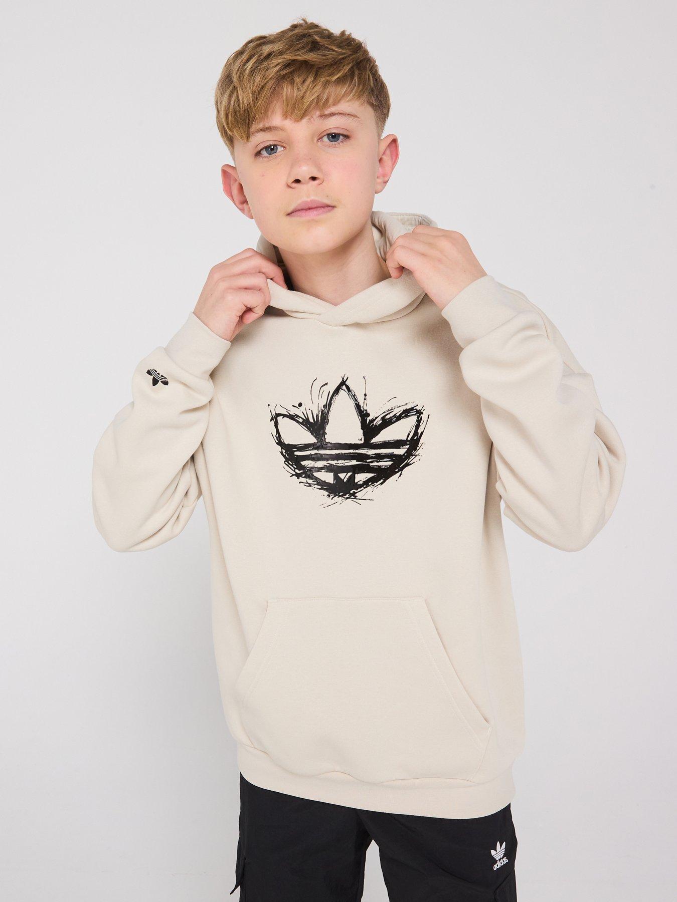 adidas-originals-junior-boys-loose-hoodie-beige