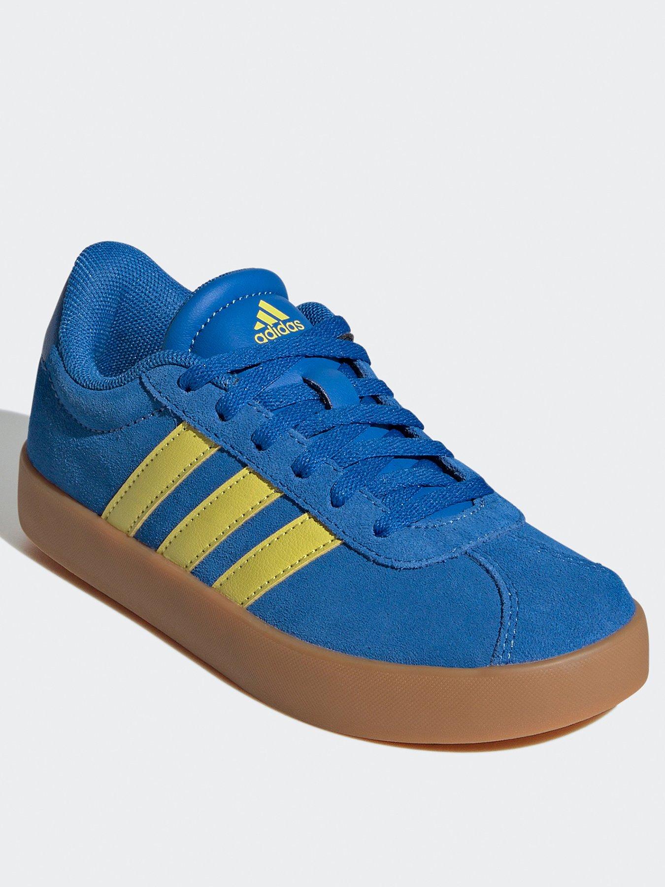 adidas-sportswear-kids-unisex-vl-court-30-shoes-kids-bluestillFront