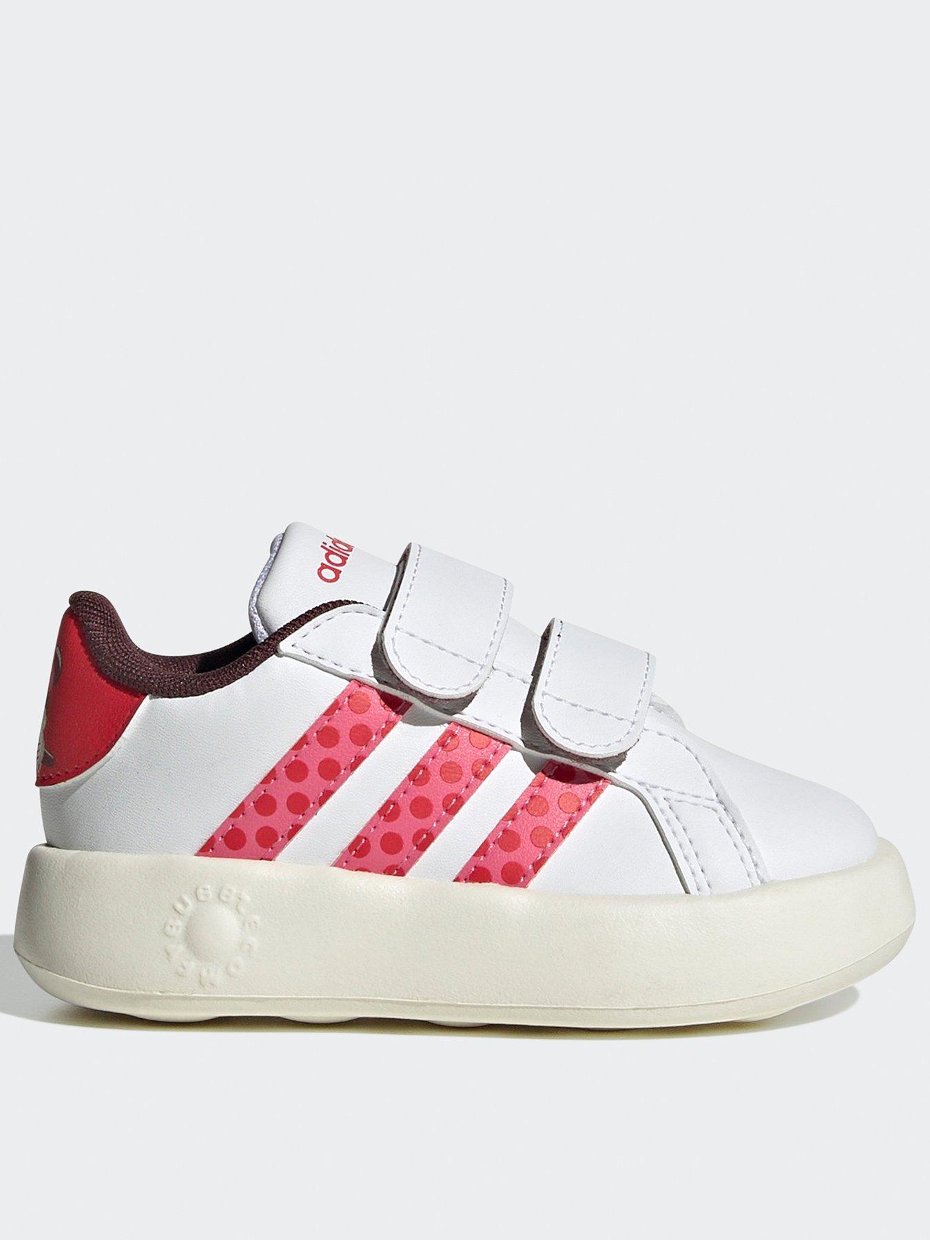 undefined Infant Unisex adidas x Disney Minnie Mouse Grand Court 2.0 Shoes Kids - White