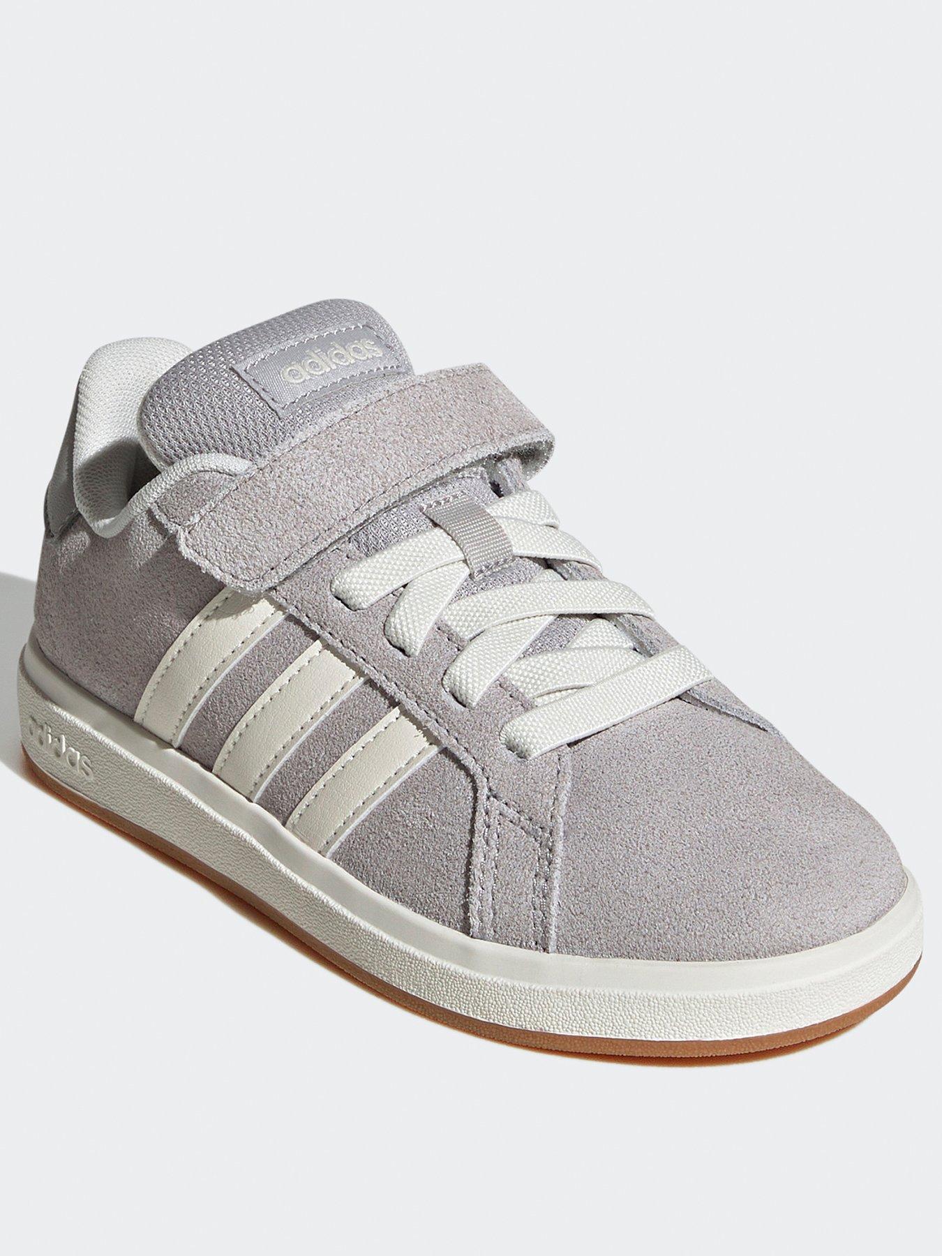 adidas-sportswear-kids-unisex-grand-court-00s-shoes-kids-greystillFront