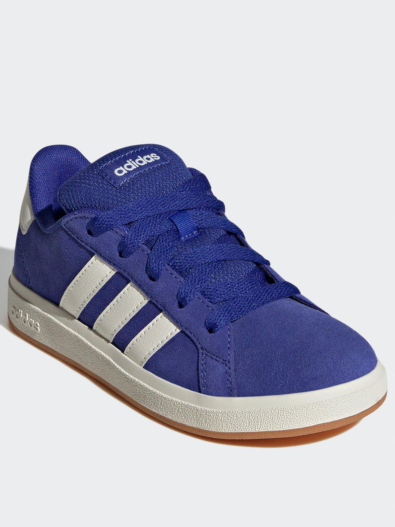 adidas-sportswear-kids-unisex-grand-court-00s-shoes-kids-bluestillFront