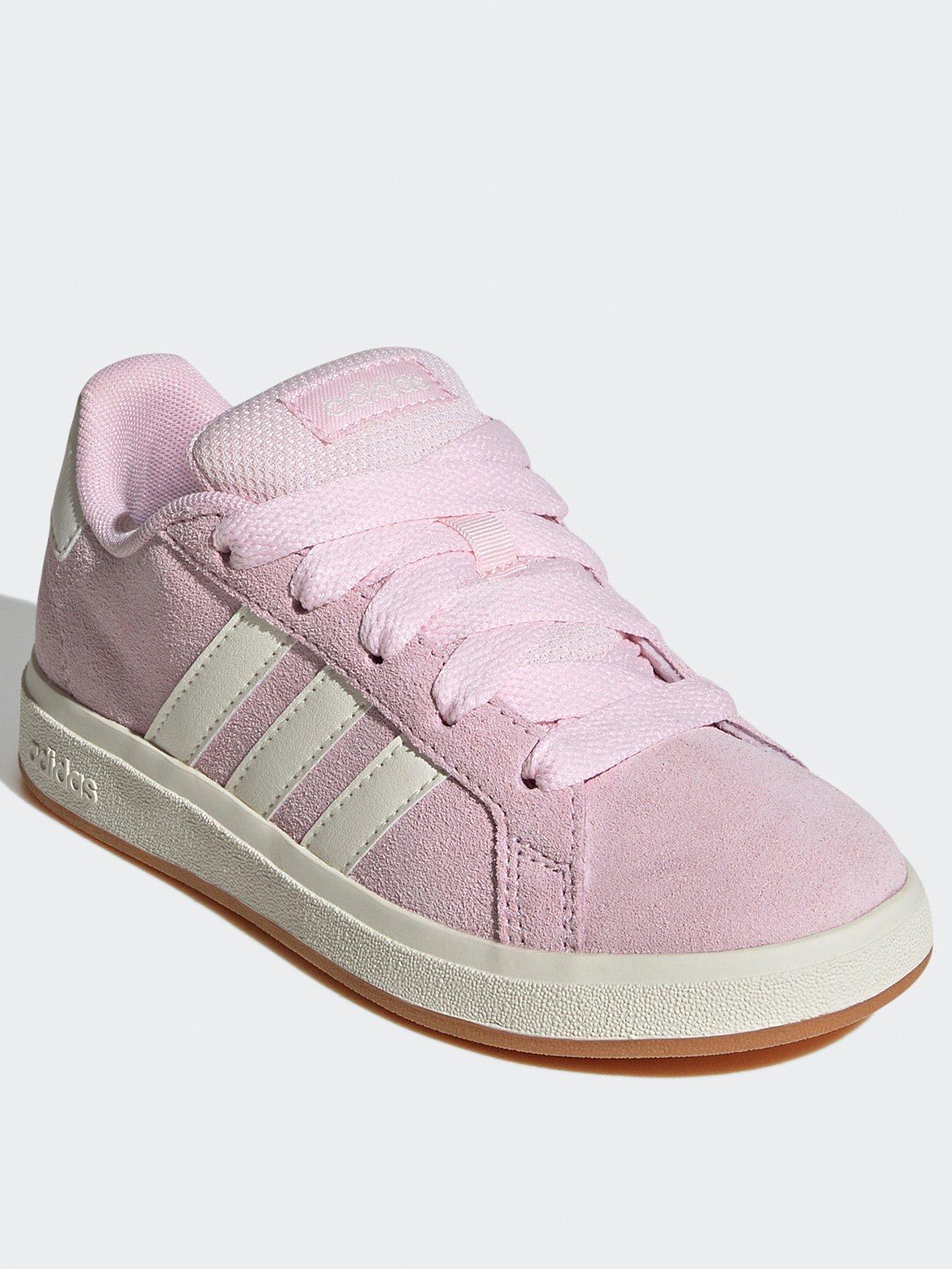 adidas-sportswear-kids-unisex-grand-court-00s-shoes-kids-pinkstillFront