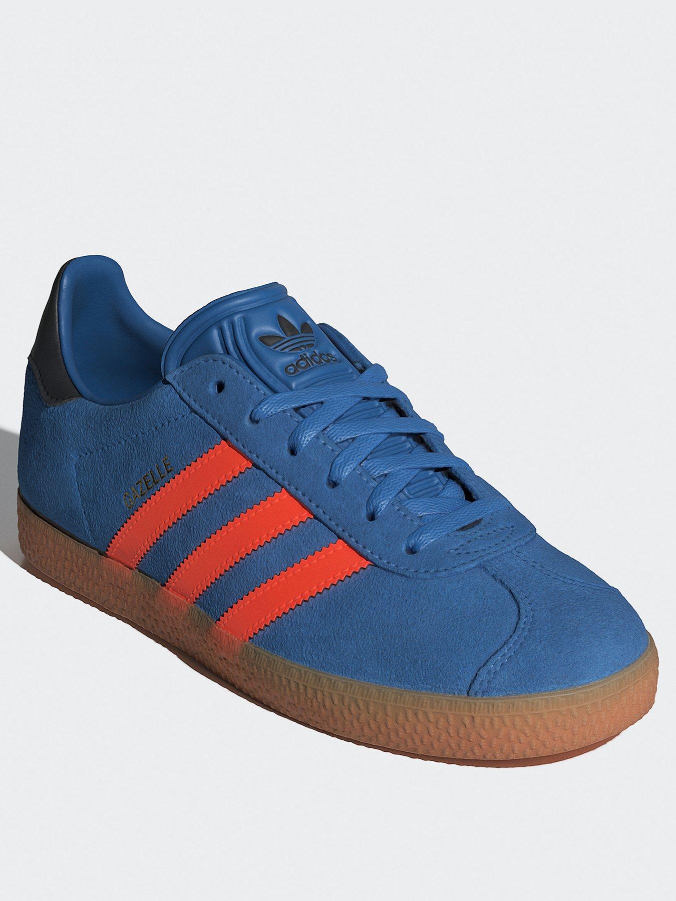 Image 2 of 7 of adidas Originals Junior Unisex Gazelle Shoes Kids - Blue