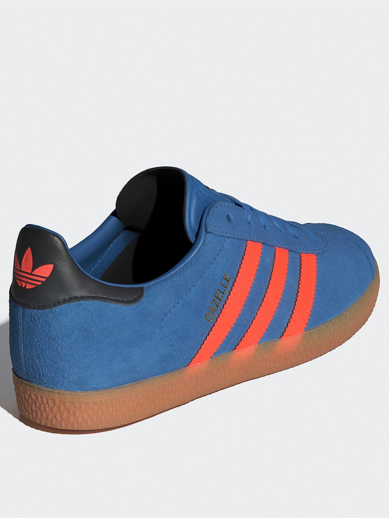 Image 3 of 7 of adidas Originals Junior Unisex Gazelle Shoes Kids - Blue