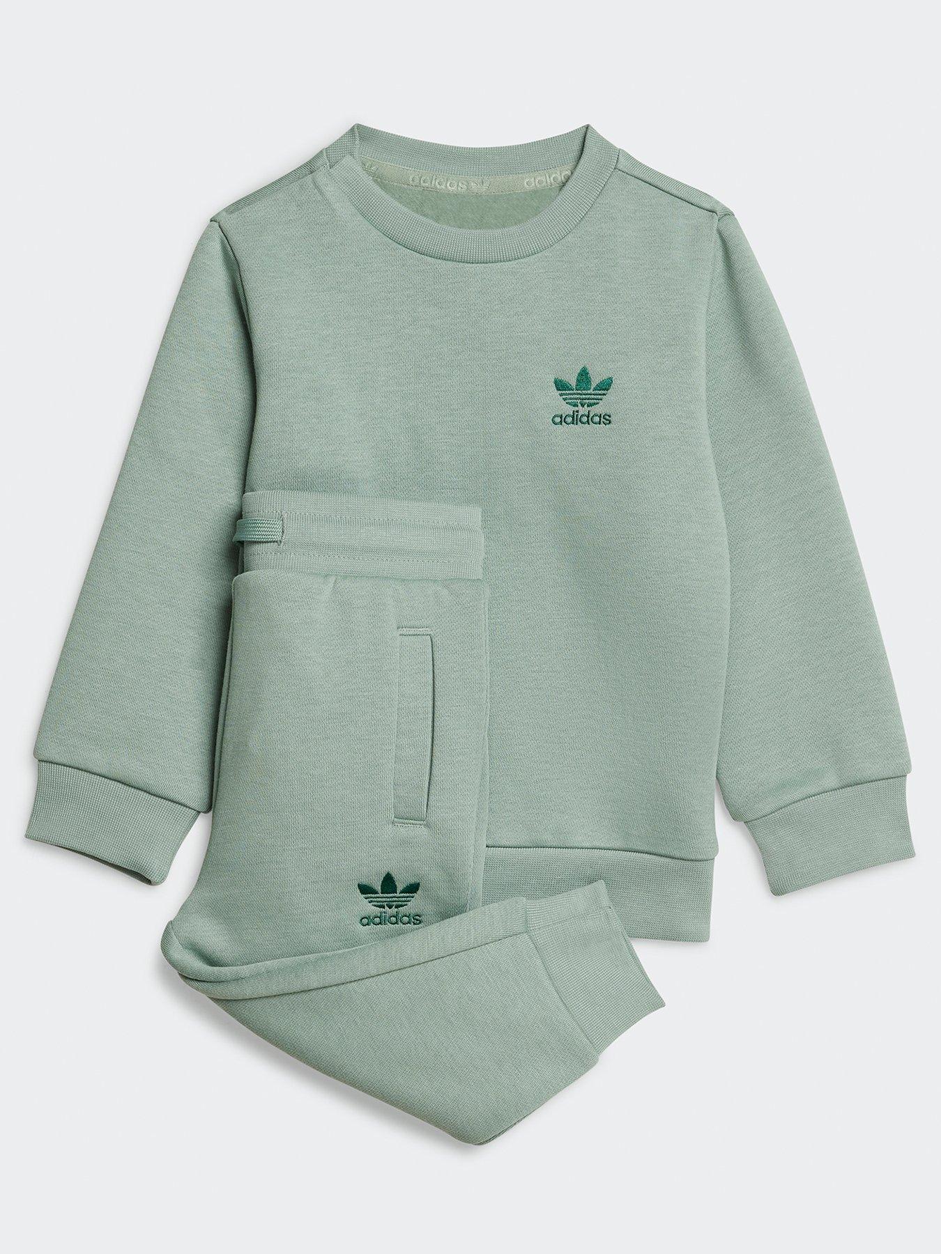 adidas-originals-infant-unisex-crew-set-green