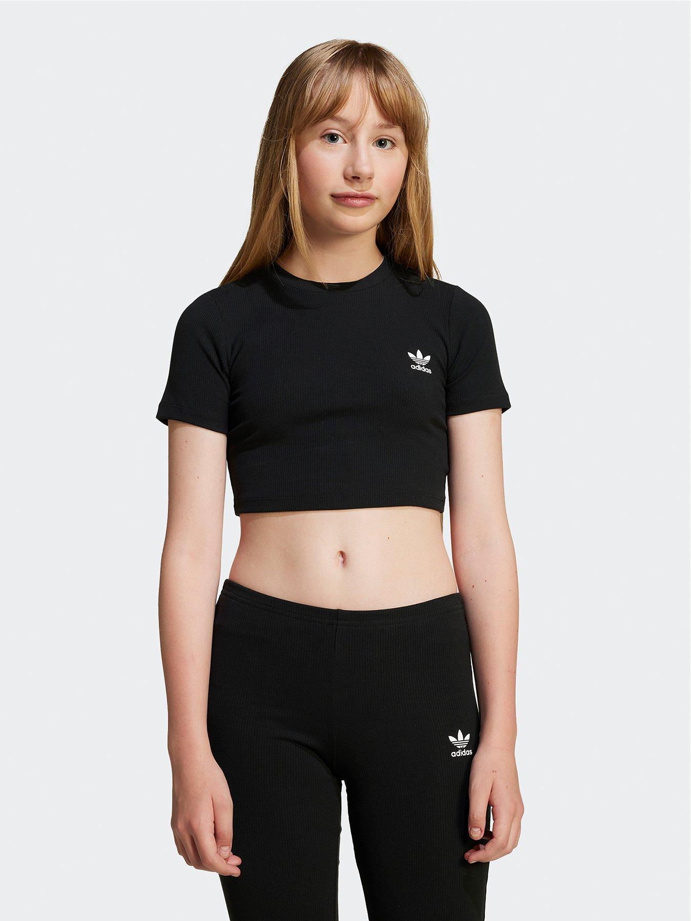 adidas-originals-junior-girls-ribbed-crop-t-shirt-black