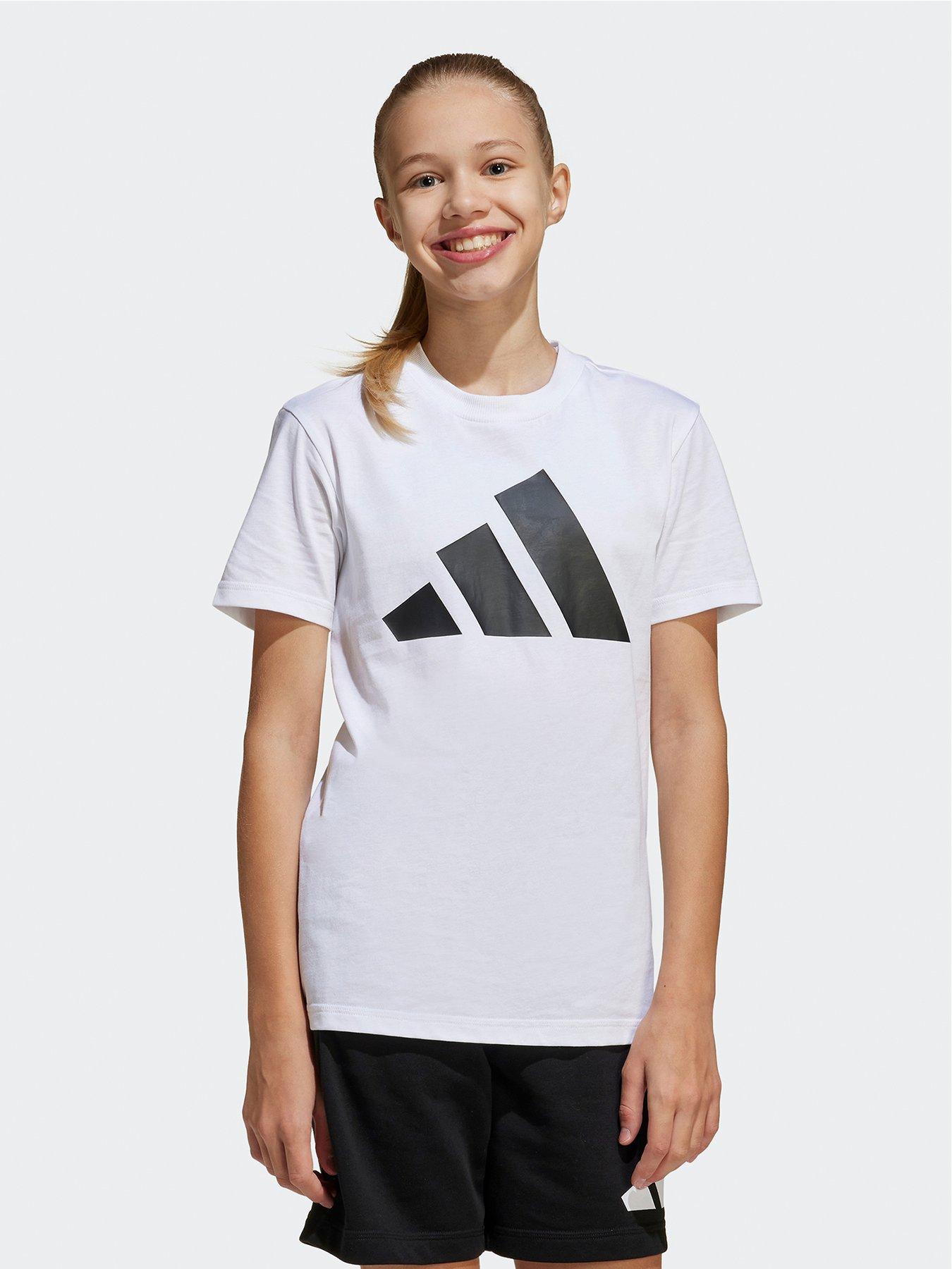 Image of adidas Sportswear Junior Boys Essentials Tee Set  - White