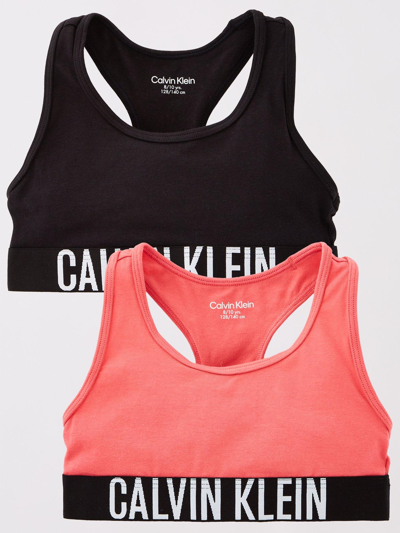 Image of Calvin Klein Girls 2 Pack Intense Power Bralette - Multi