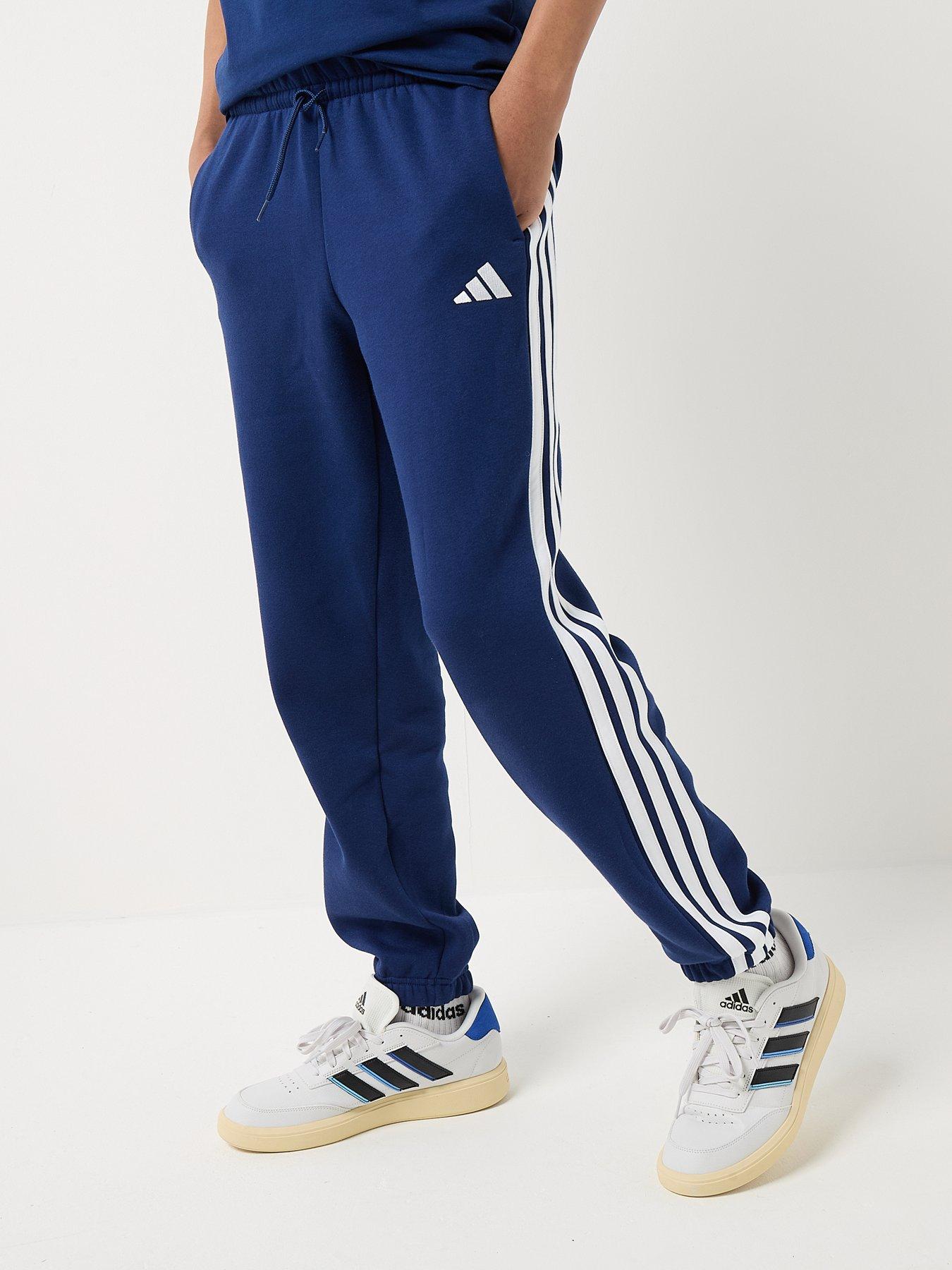 adidas Sportswear Junior Boys Essentials Joggers - Blue