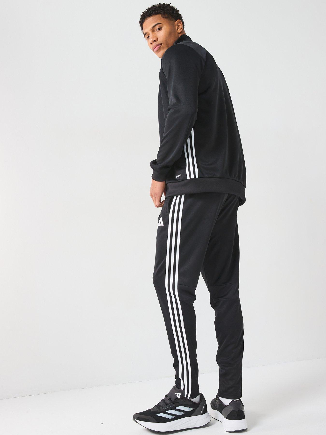 adidas-mens-tiro-essentials-tracksuit-blackwhitestillFront