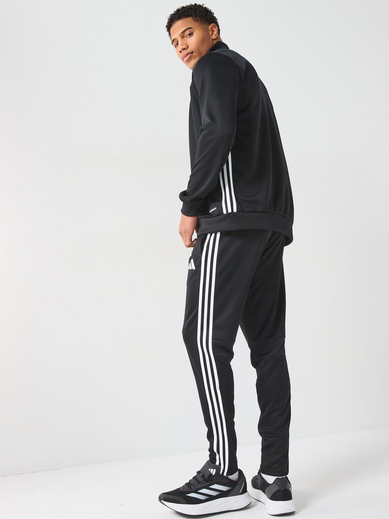 Image 2 of 6 of adidas Mens Tiro Essentials Tracksuit - Black