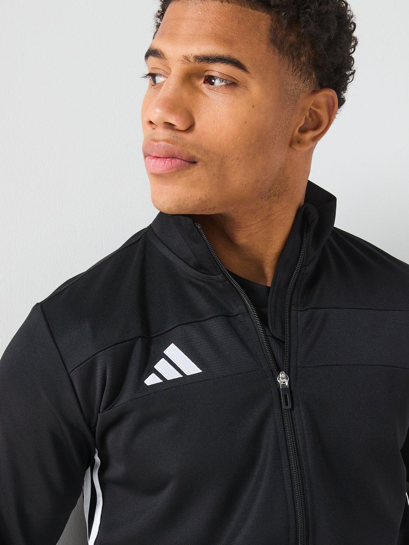 Image 4 of 6 of adidas Mens Tiro Essentials Tracksuit - Black