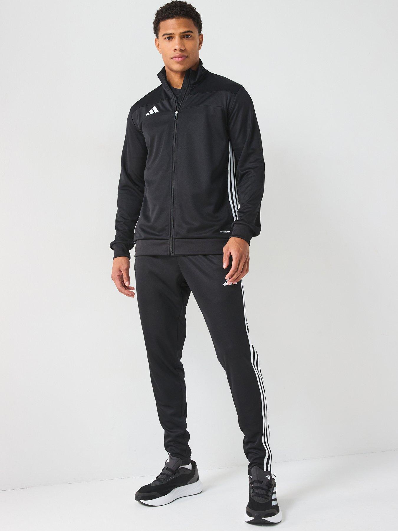 Image 6 of 6 of adidas Mens Tiro Essentials Tracksuit - Black