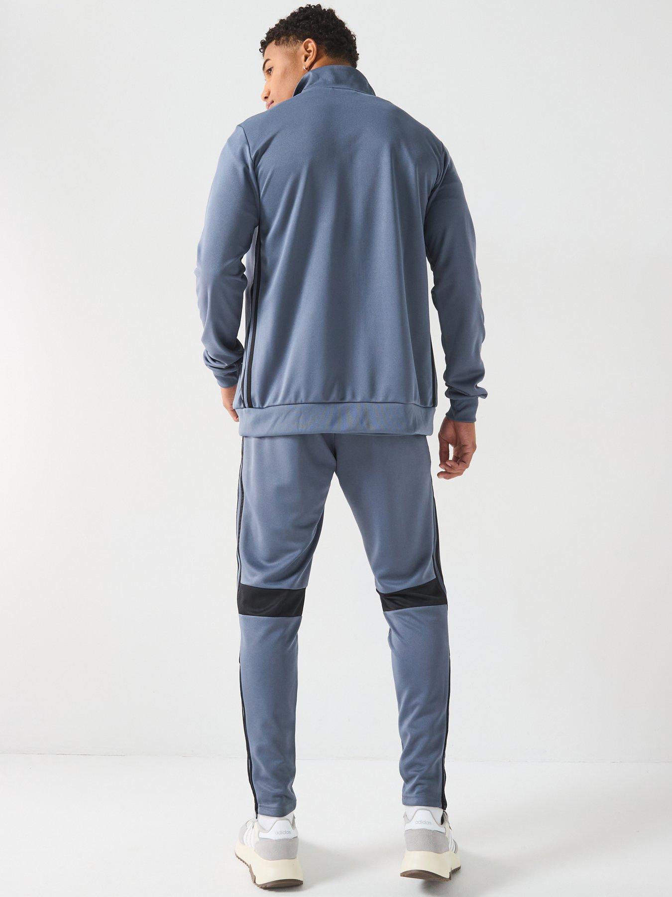 adidas-mens-tiro-essentials-tracksuit-blackorangestillFront