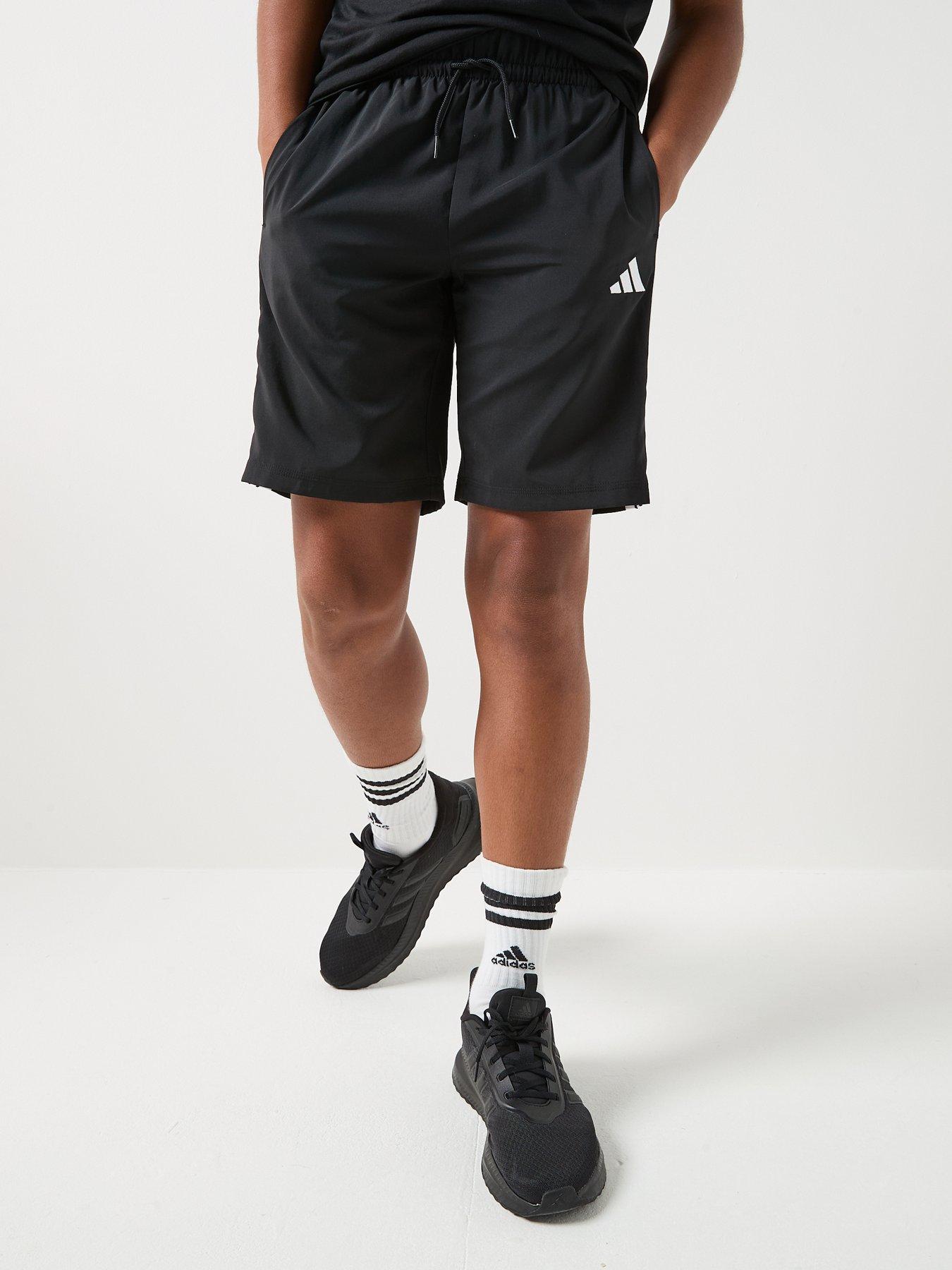 adidas-sportswear-junior-boys-essentials-climacool-shorts-black