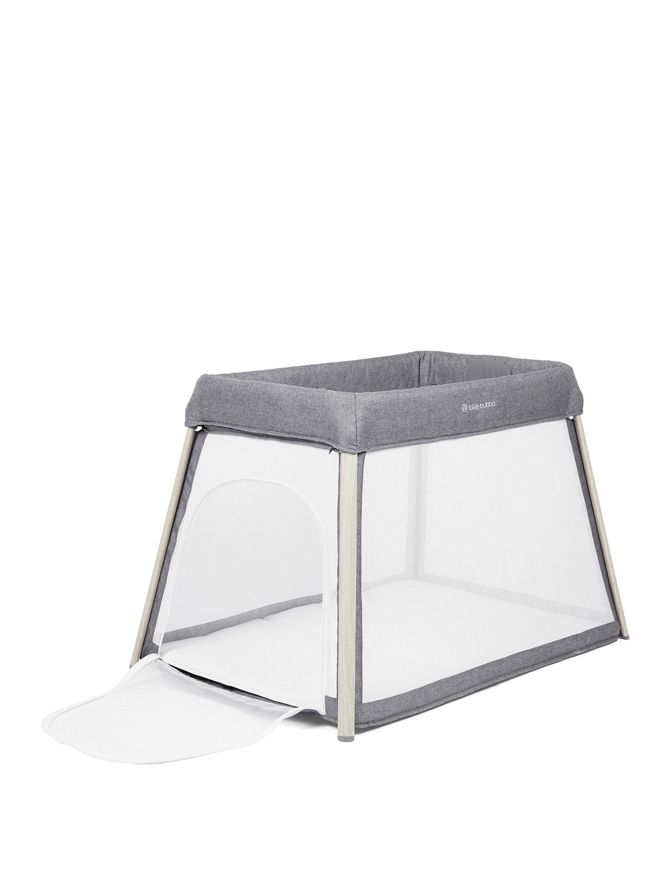 ickle-bubba-scout-2-in-1-travel-cot-and-playpen-ash-greystillFront