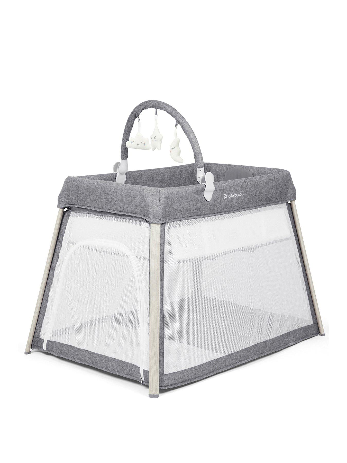 ickle-bubba-scout-3-in-1-travel-crib-cot-and-playpen-ash-greystillFront