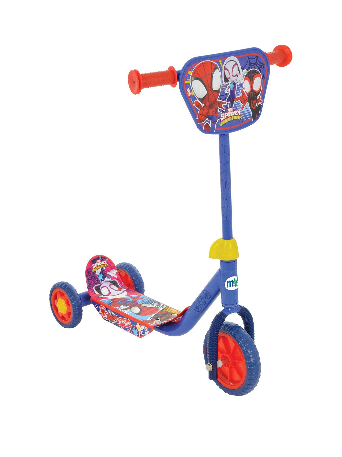 Image 1 of 7 of Spiderman Spidey &amp; His Amazing Friends Deluxe Tri Scooter