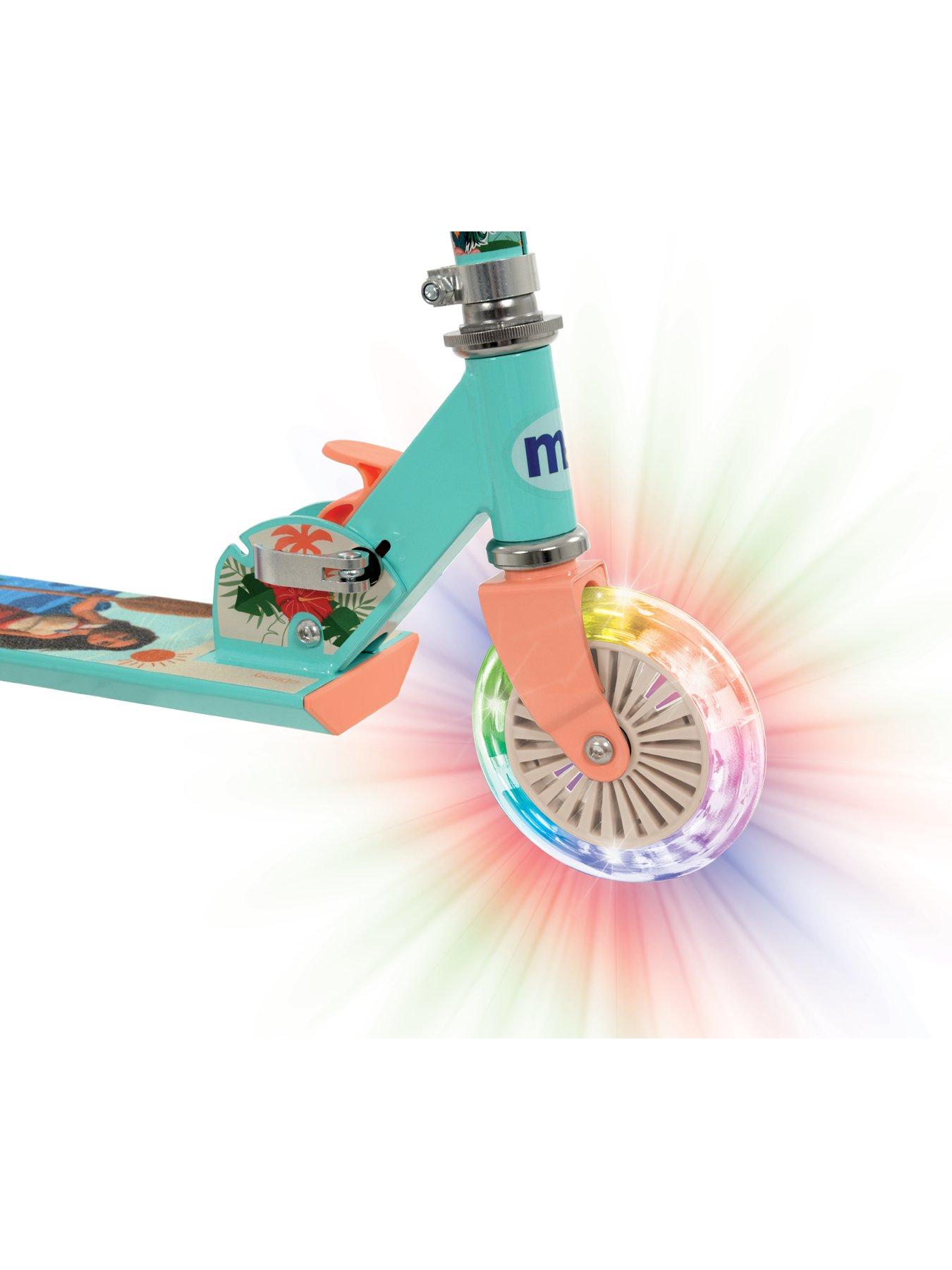 Image 2 of 7 of Disney Moana Moana Folding Inline Scooter with Lights