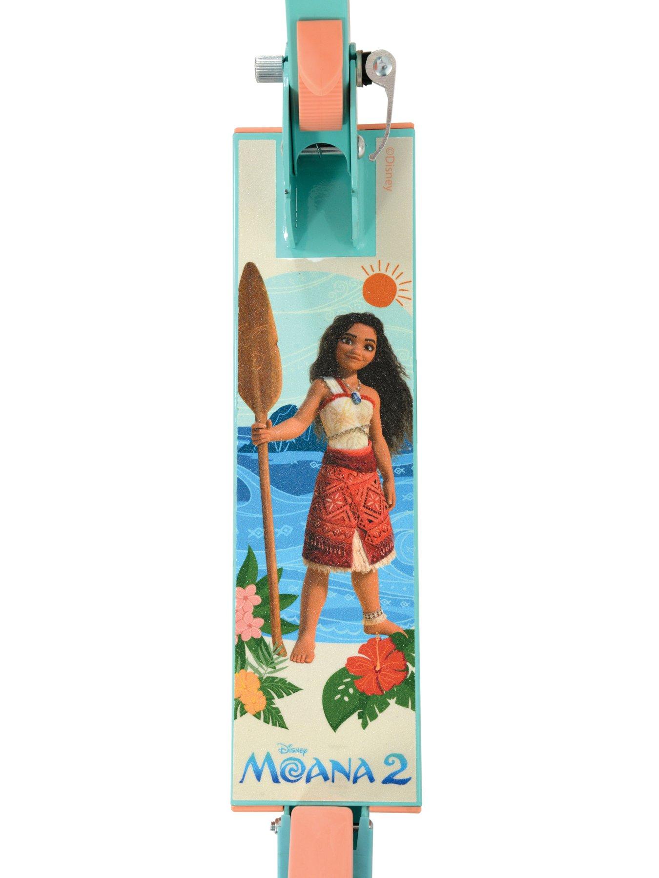 Image 3 of 7 of Disney Moana Moana Folding Inline Scooter with Lights
