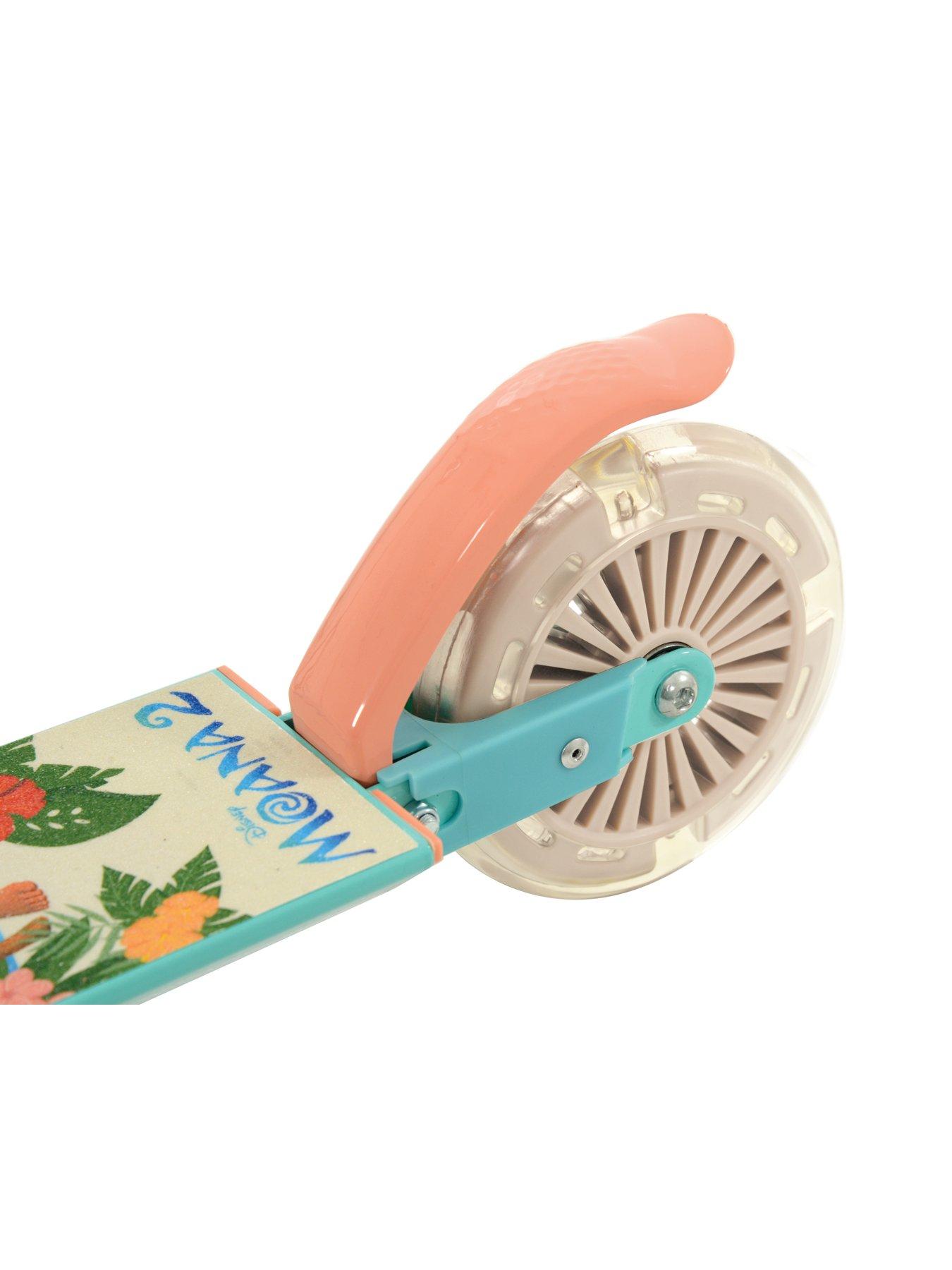 Image 4 of 7 of Disney Moana Moana Folding Inline Scooter with Lights