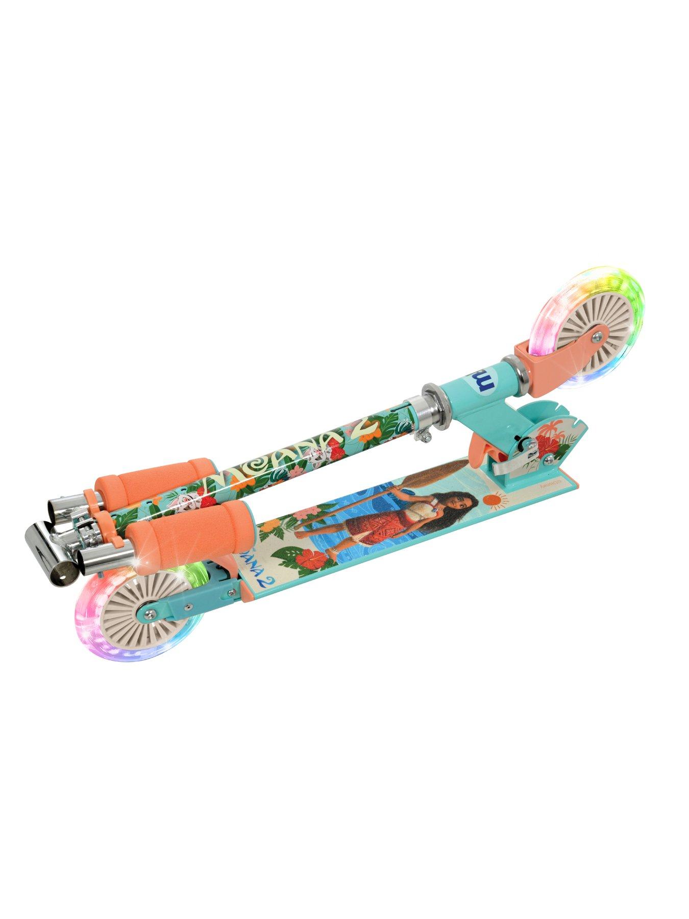 Image 5 of 7 of Disney Moana Moana Folding Inline Scooter with Lights