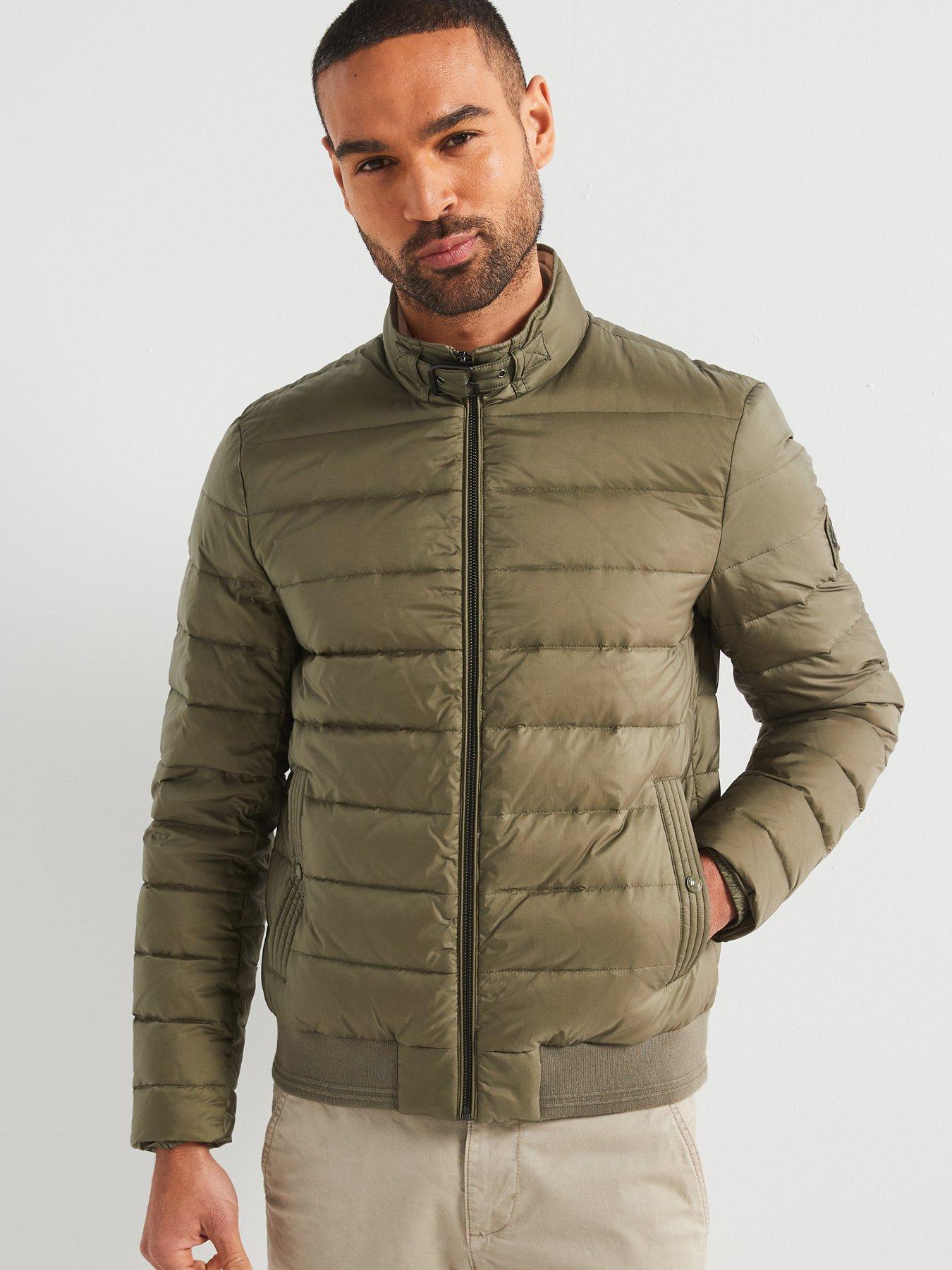 Image 1 of 6 of Belstaff Belstaff Circuit Lightweight Padded Jacket - Khaki