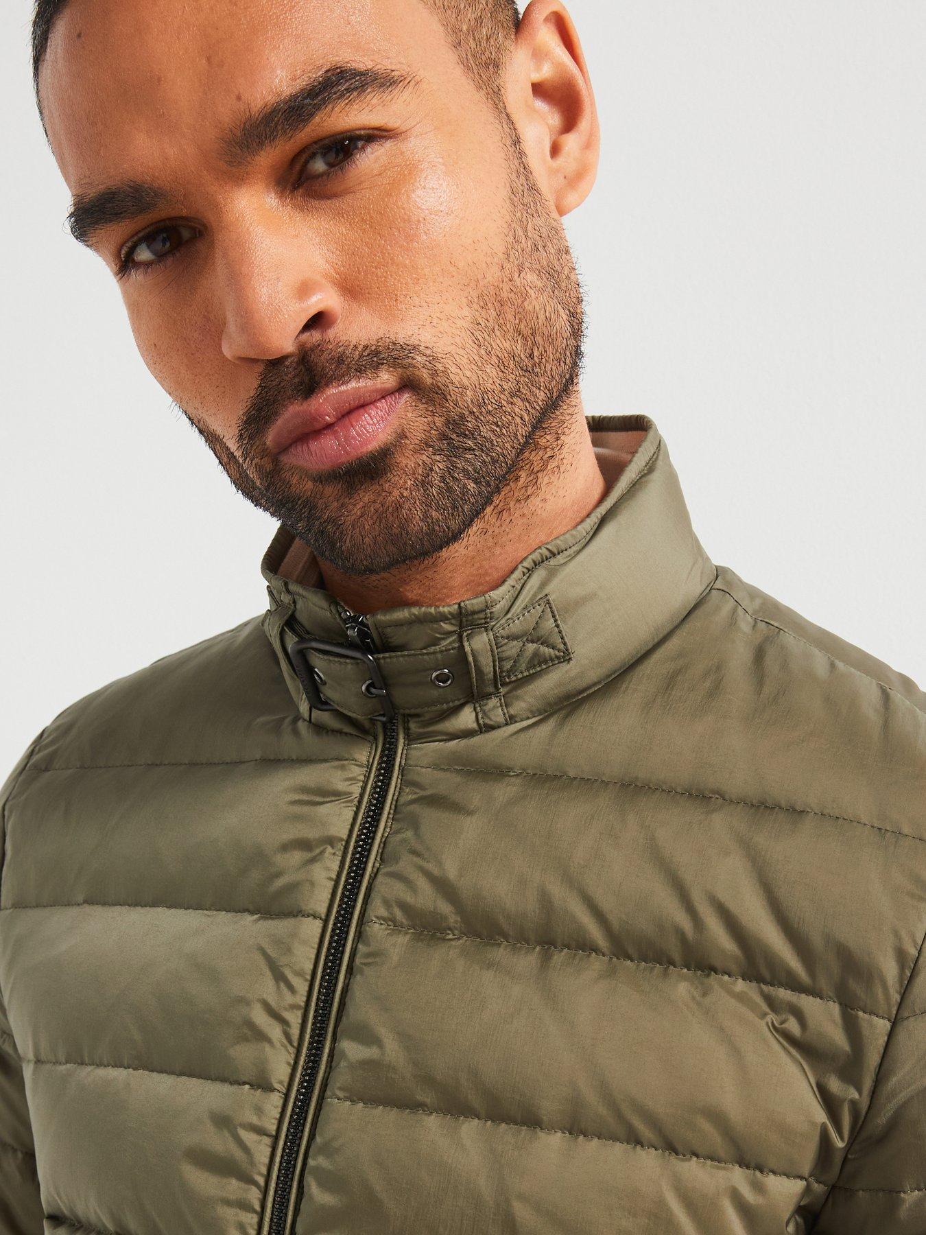 Image 4 of 6 of Belstaff Belstaff Circuit Lightweight Padded Jacket - Khaki