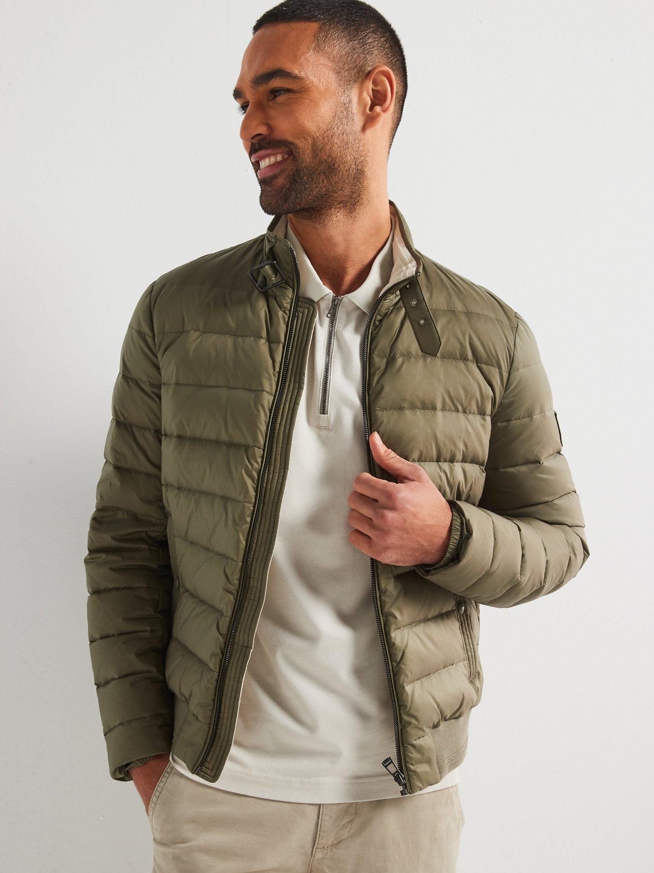 Image 6 of 6 of Belstaff Belstaff Circuit Lightweight Padded Jacket - Khaki