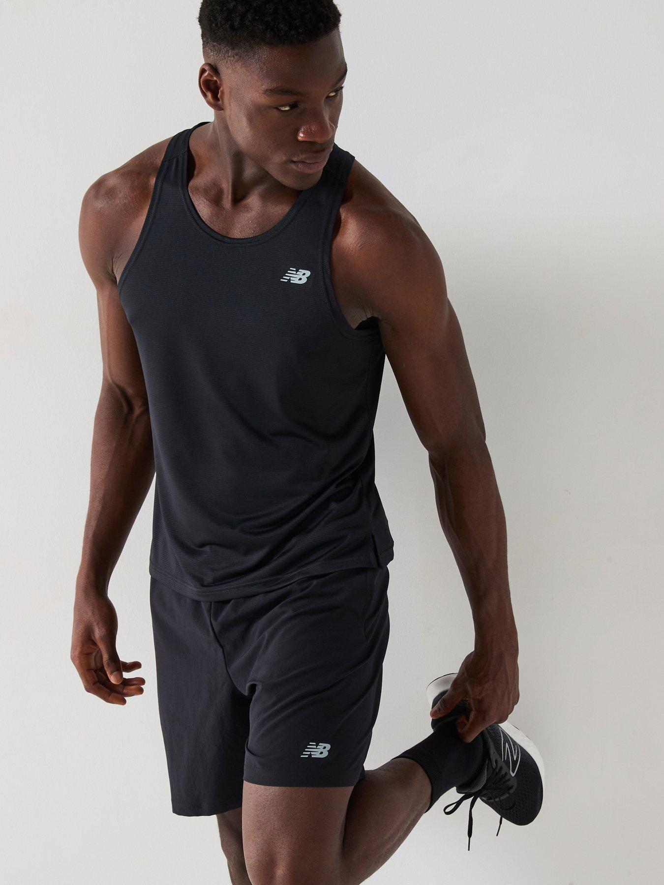 New Balance Men's Running Sport Essentials 7 Inch Shorts - Black