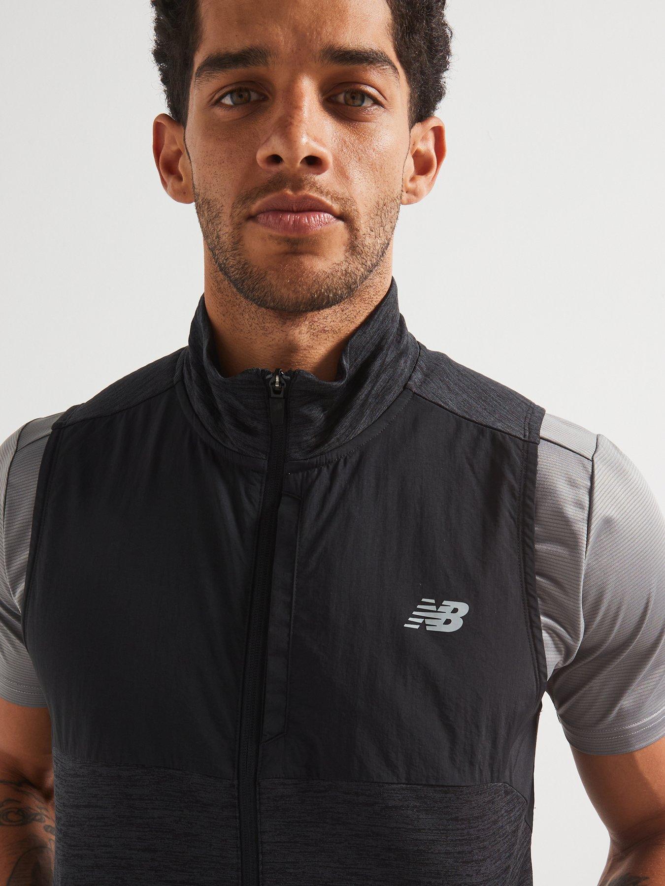 Image 5 of 6 of New Balance Mens Running Heat Grid Vest - Black