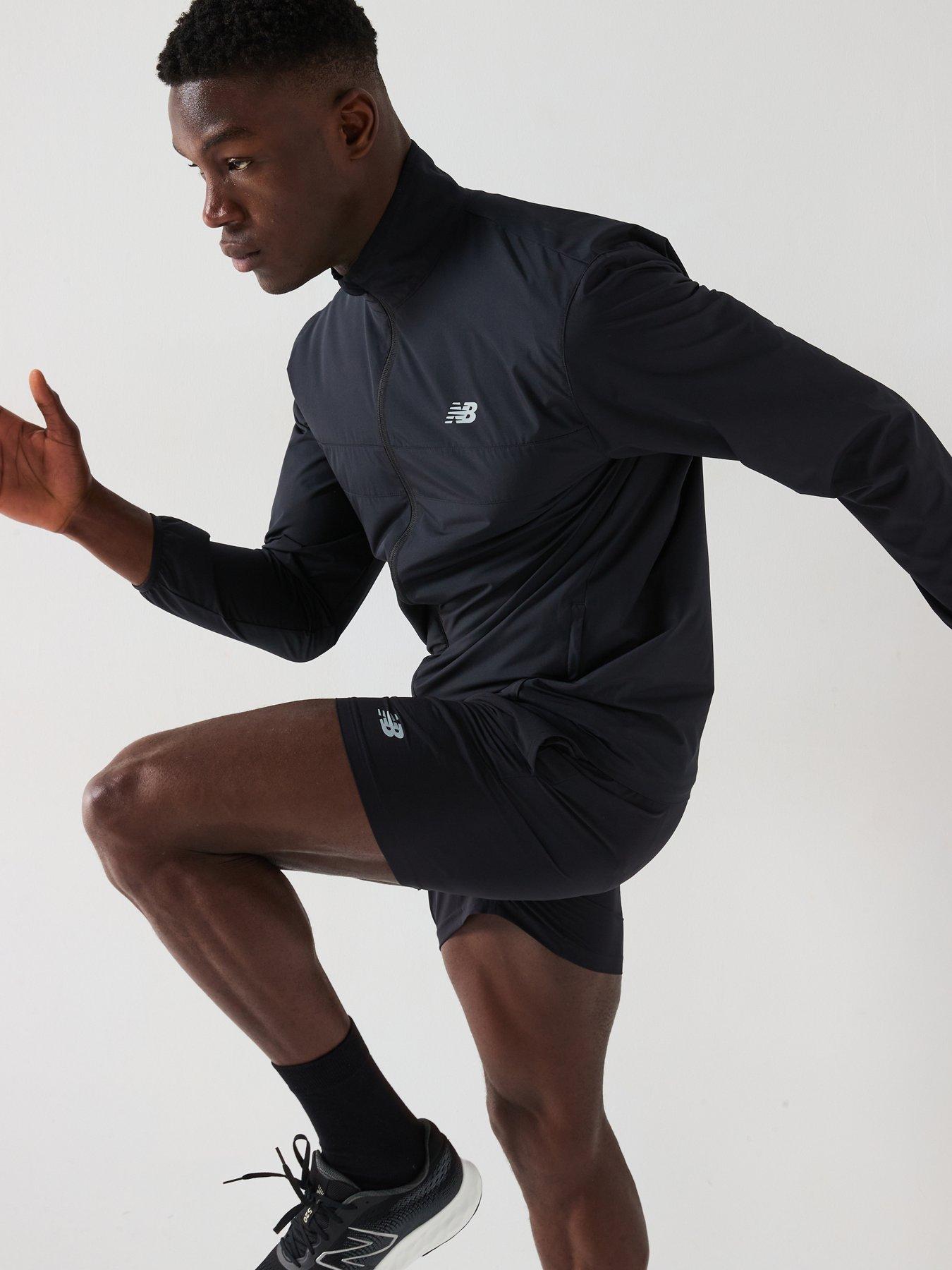 Image 5 of 6 of New Balance Men's Running Sport Essentials Jacket - Black