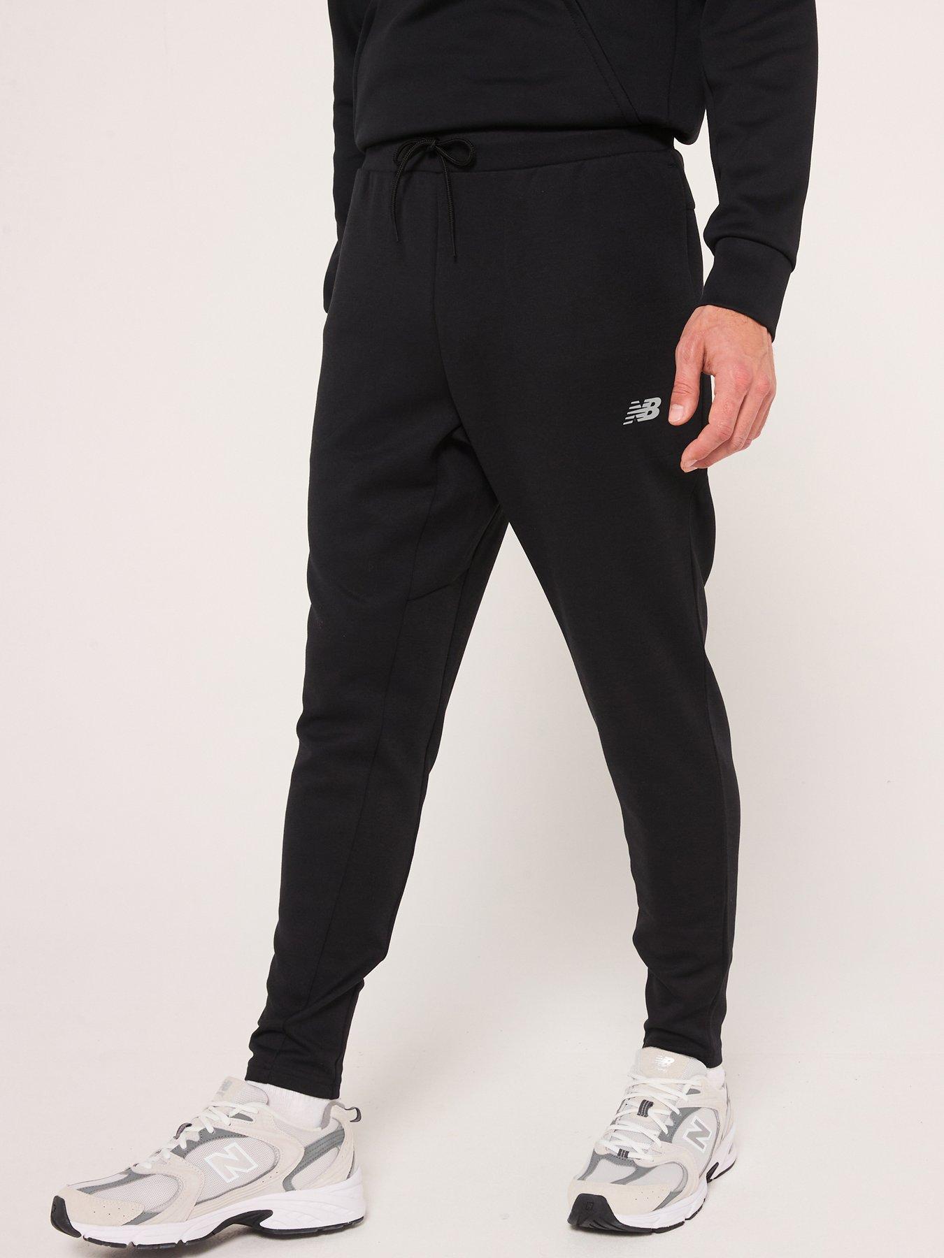 undefined Men's Running Tech Knit Pants - Black
